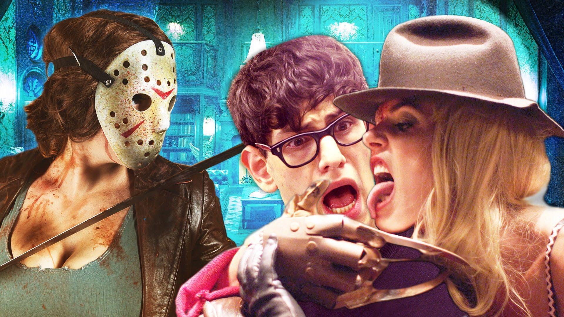 1920x1080 LADY KILLERS: Freddy and Jason = your Best / Worst Nightmare