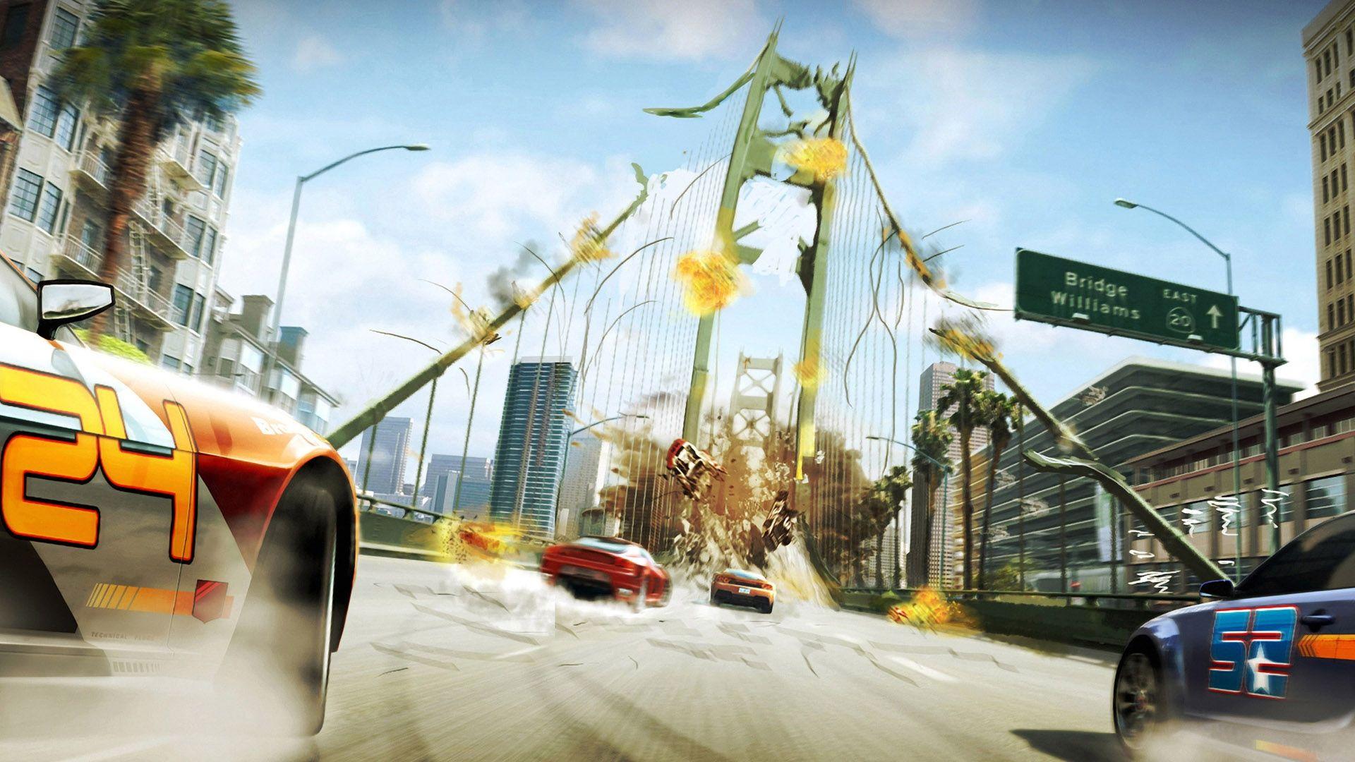1920x1080 Burnout Paradise Race Wallpaper