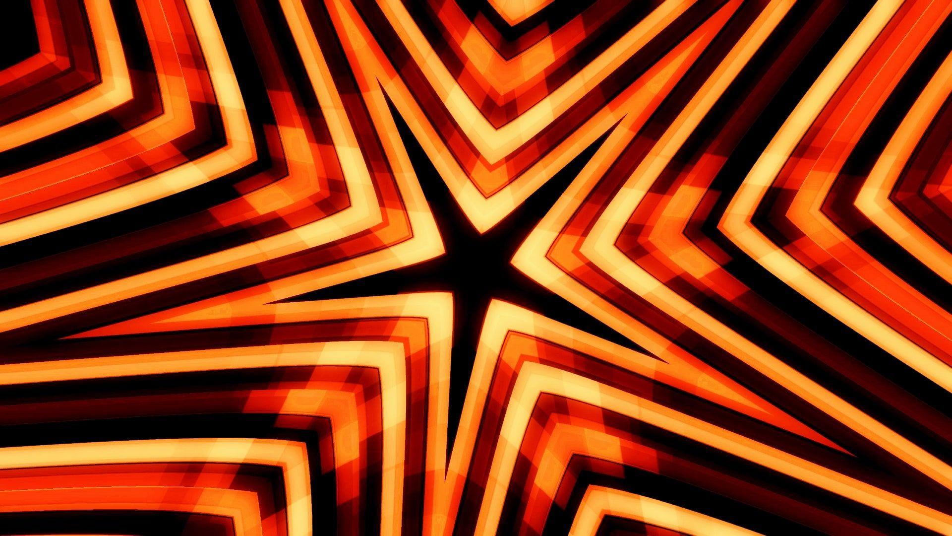 1920x1080 Wallpaper of Abstract, Artistic, Kaleidoscope, Star background