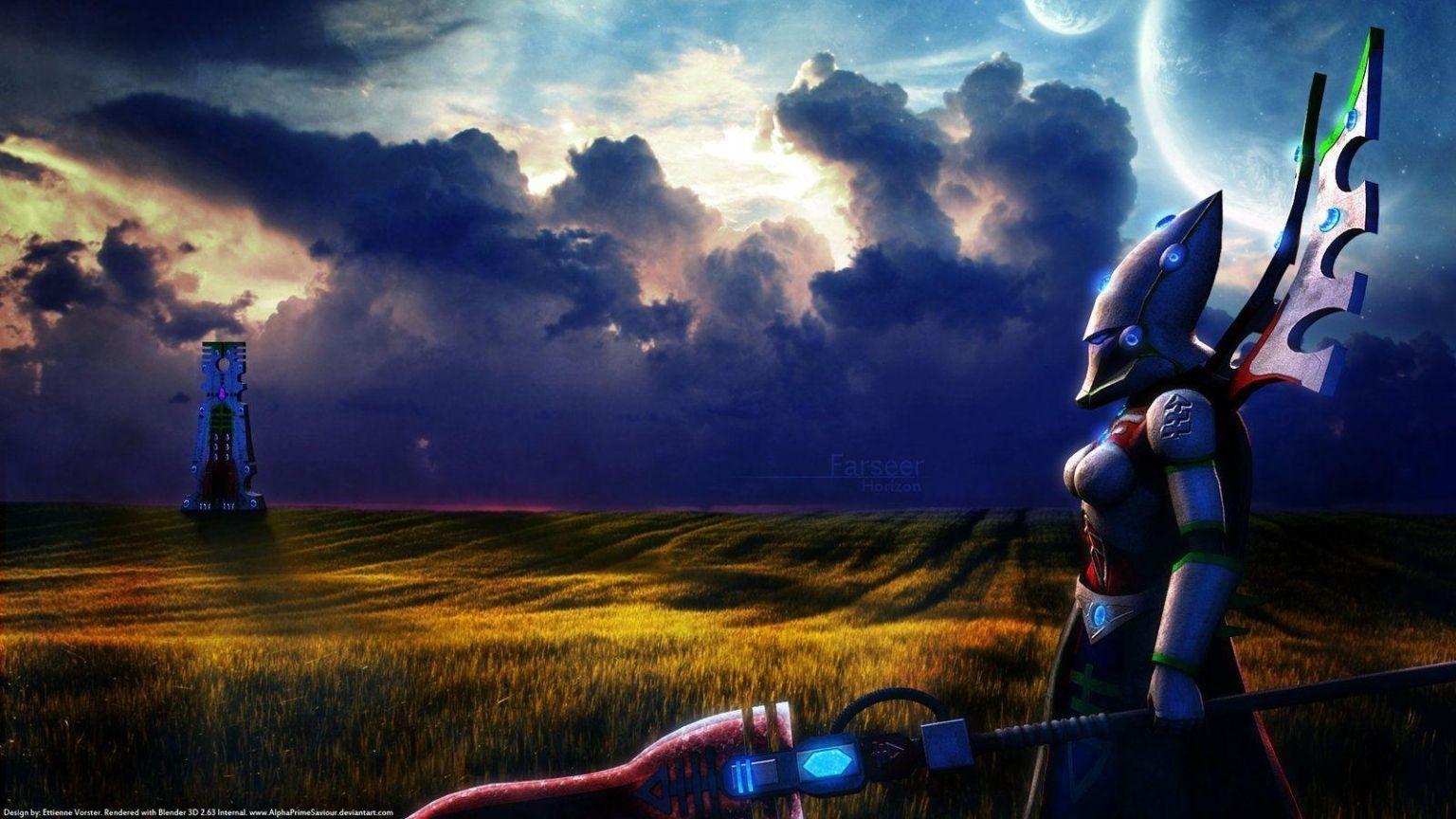 1536x864 Free download Eldar Wallpaper [1600x900] for your Desktop, Mobile