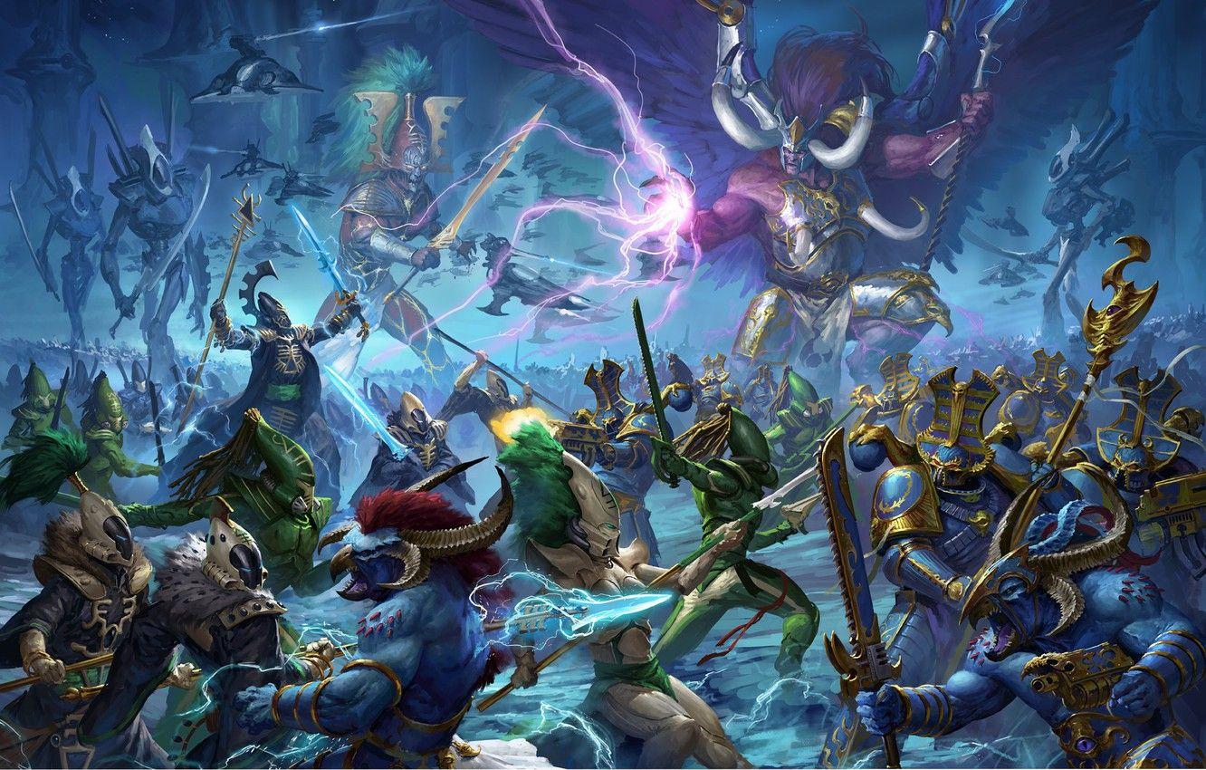1332x850 Wallpaper demon, avatar, chaos, space marine, eldar, prince