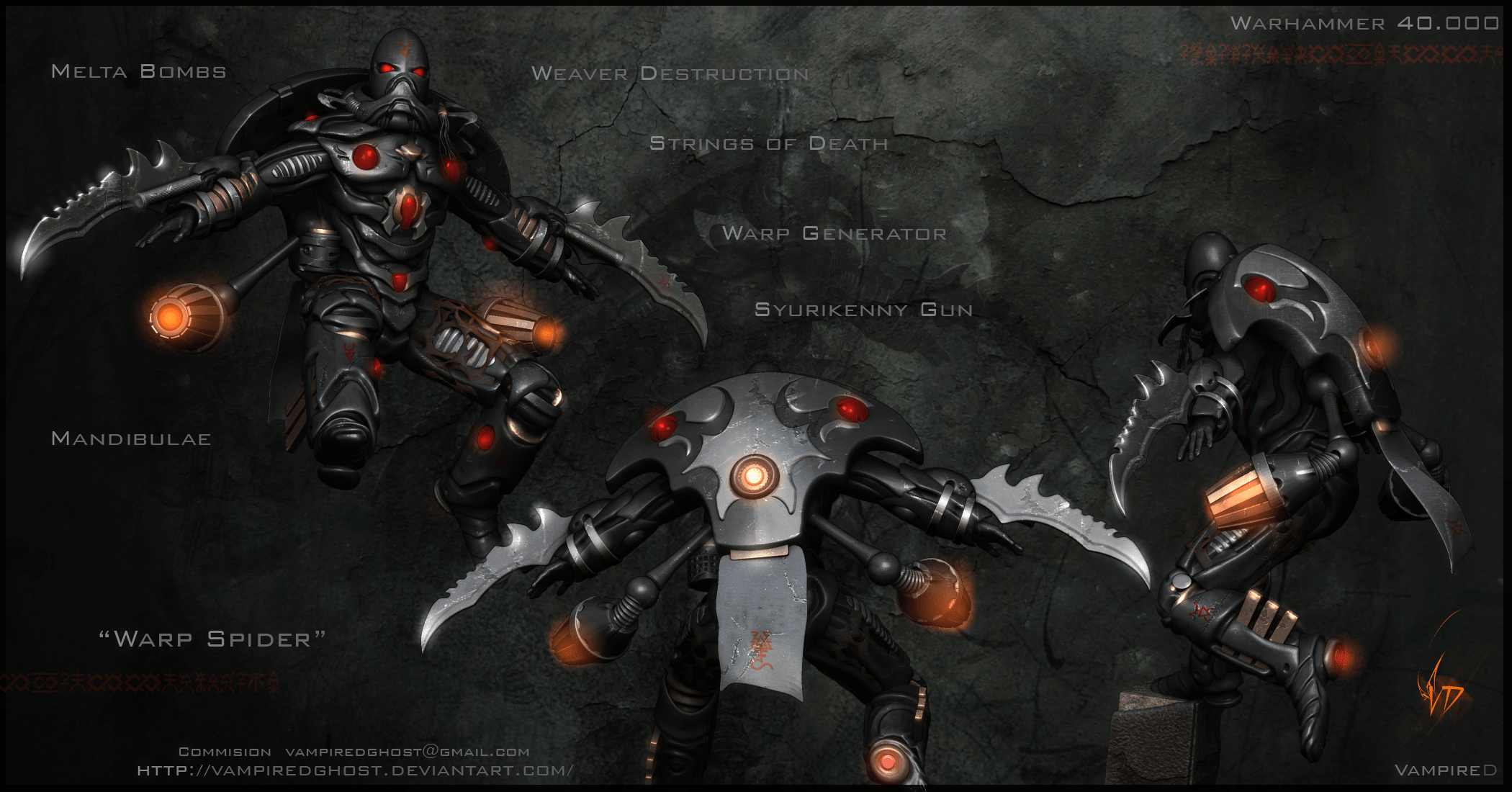 2100x1100 Warhammer 40k Eldar Wallpaper
