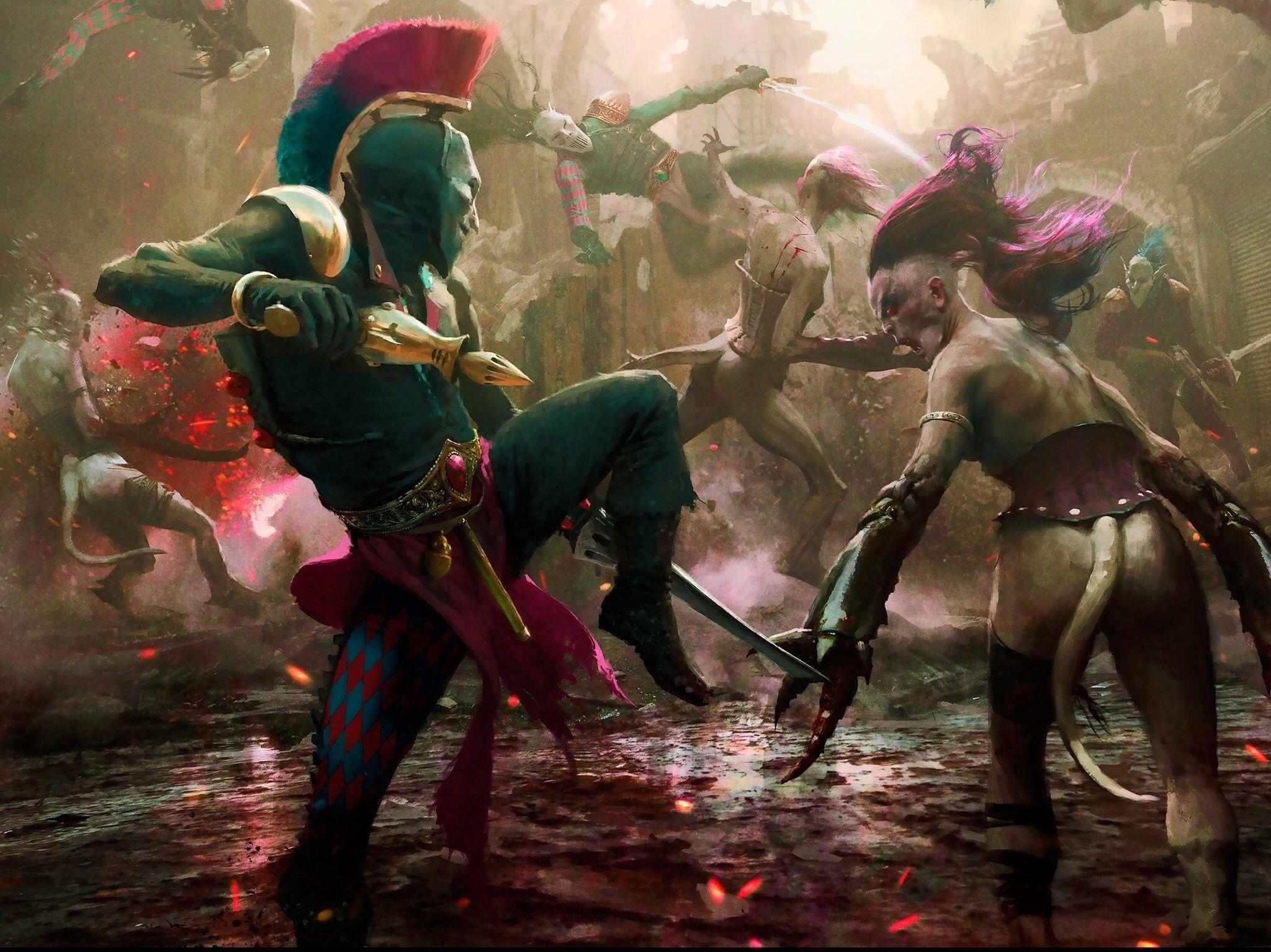 2048x1535 Eldar, Warhammer 000 Wallpaper HD / Desktop and Mobile