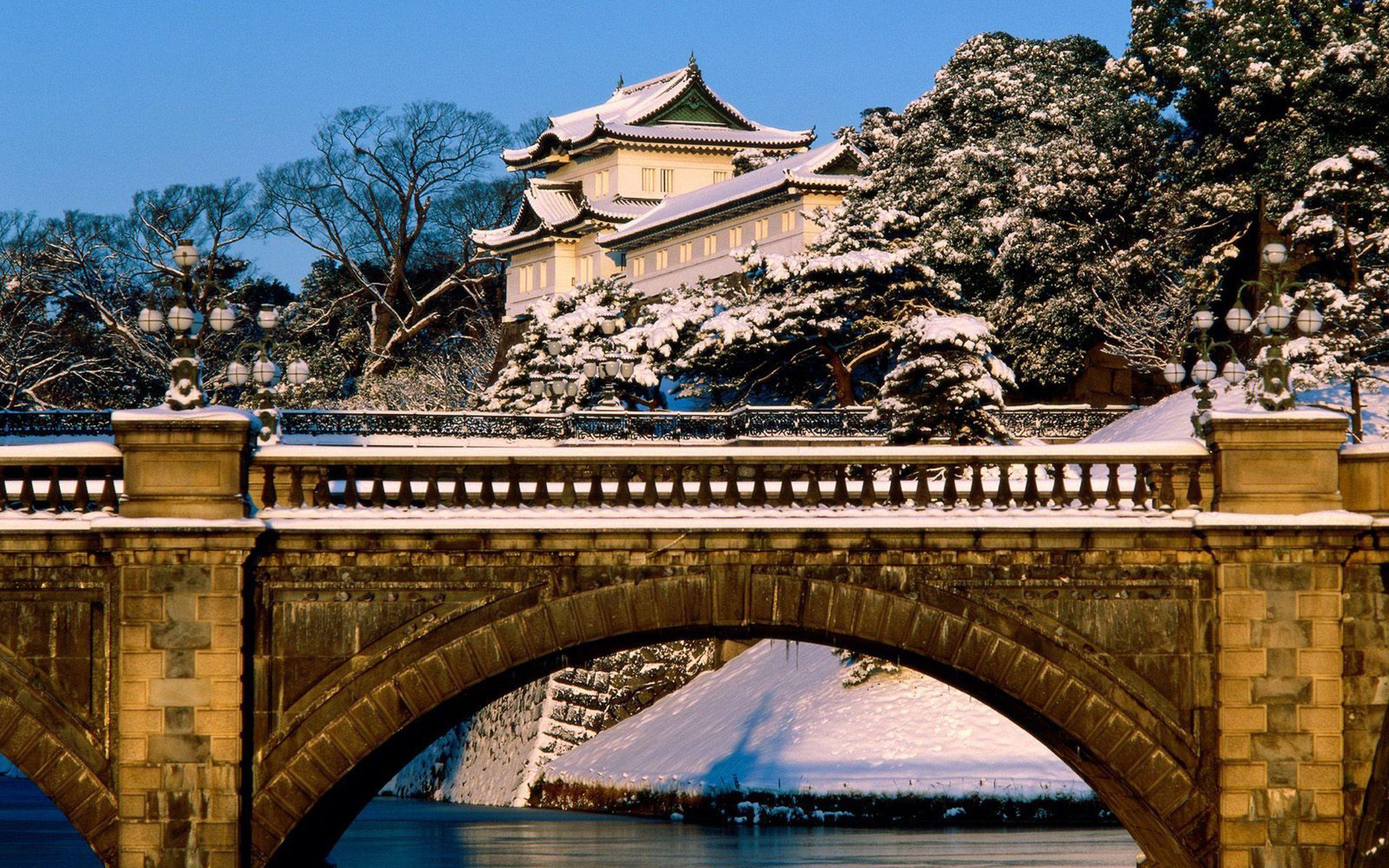 2560x1600 Winter Japan Wallpaper