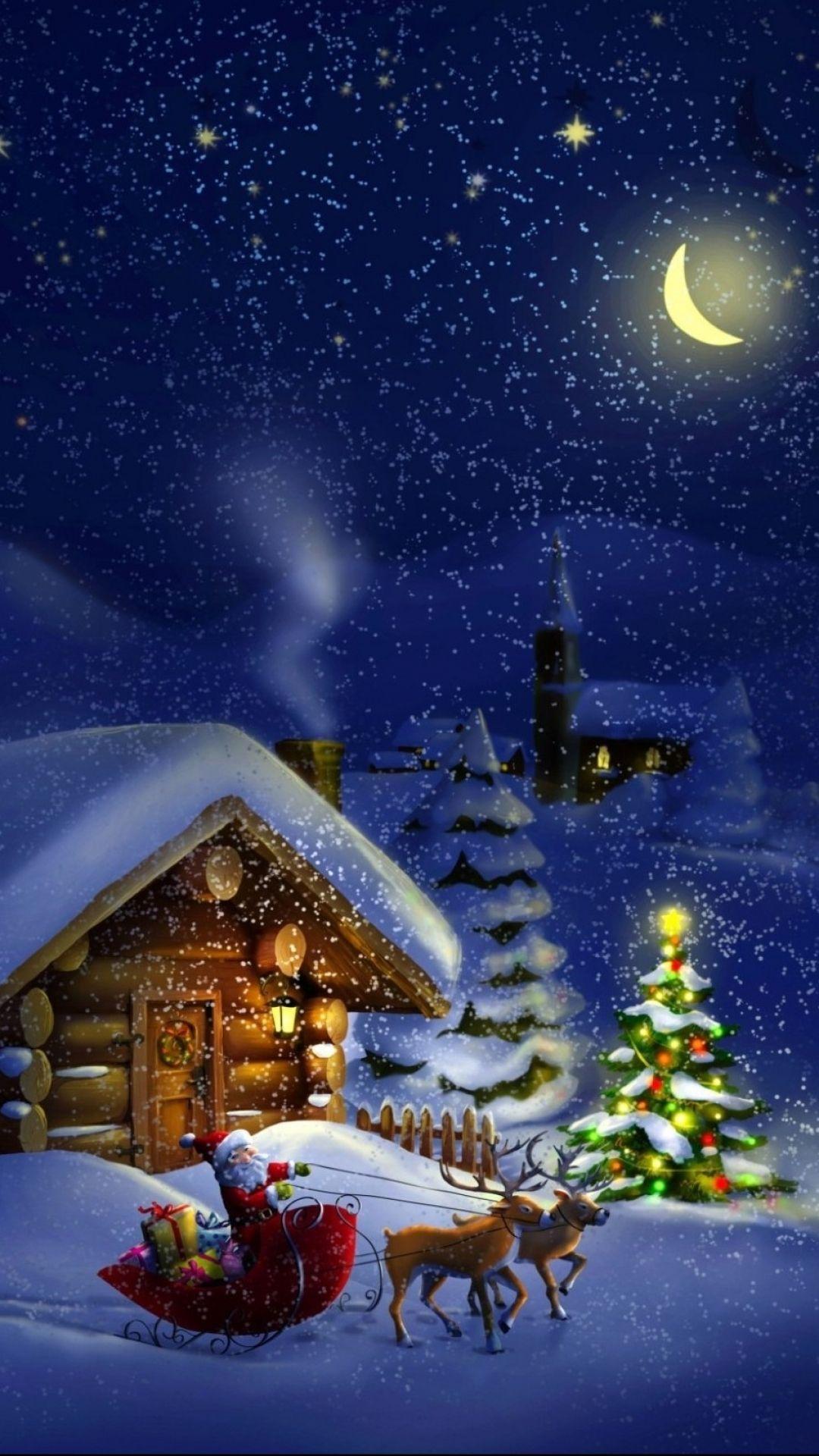 1080x1920 Cell Phone Christmas Wallpaper. iPhone