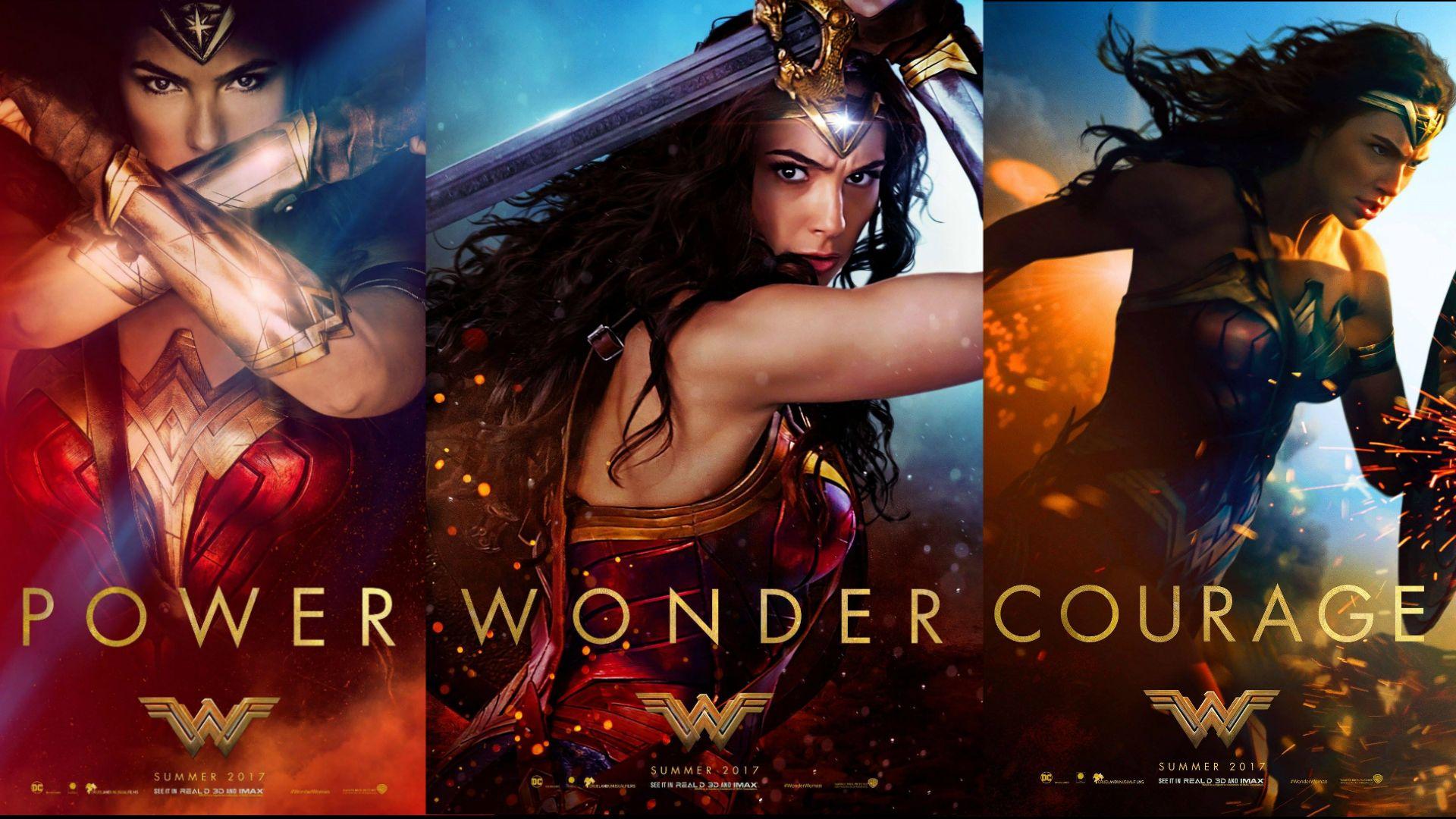 1920x1080 Wonder Woman Movie Wallpaper of the Posters (1920x1080)