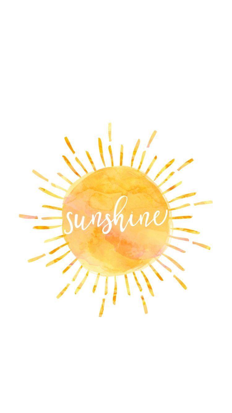 750x1333 Sunshine free wallpaper. Free iphone wallpaper, Summer wallpaper