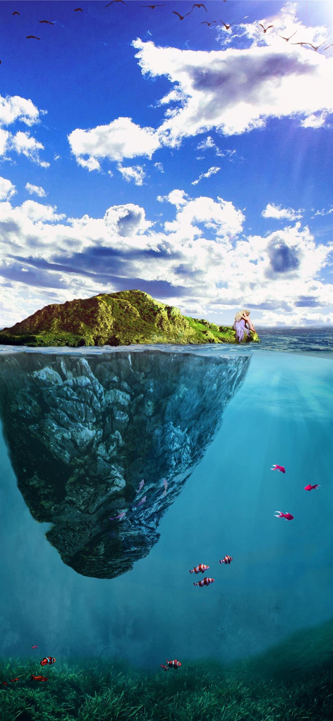 1125x2436 Bora Bora iPhone Wallpaper Free Download