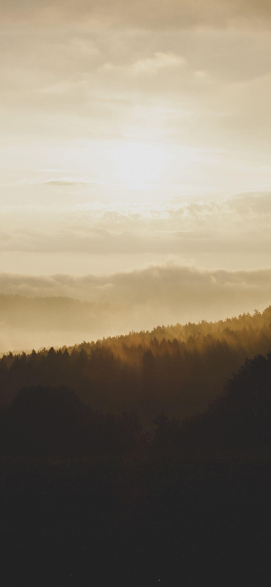 1125x2436 iPhone X wallpaper. mountain sunshine nature
