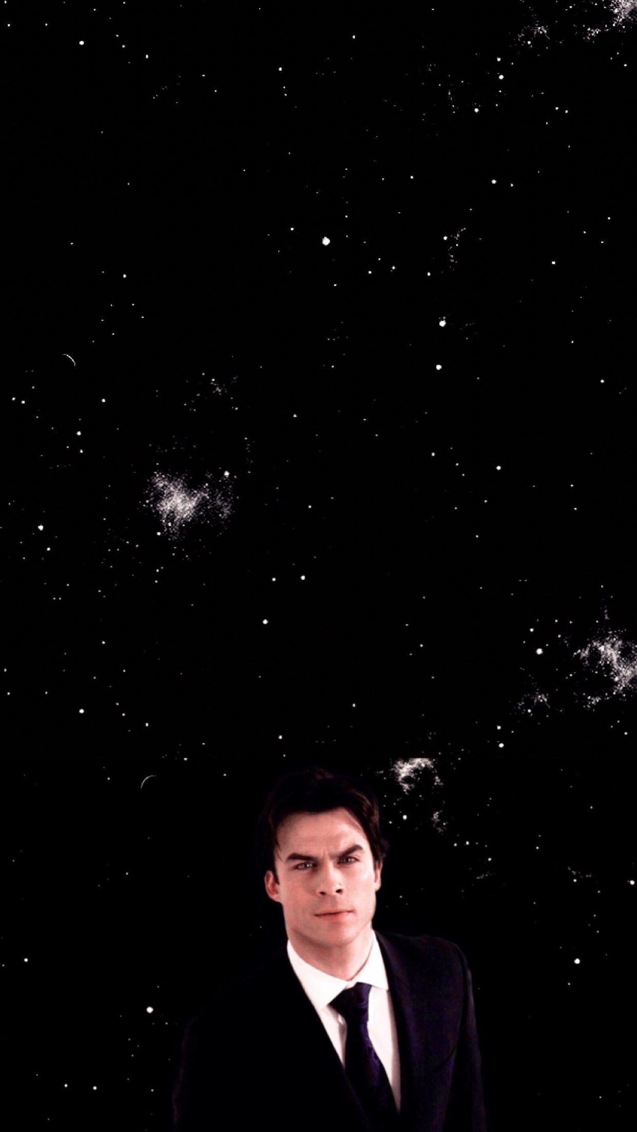 1242x2208 Damon Salvatore Tumblr Wallpaper