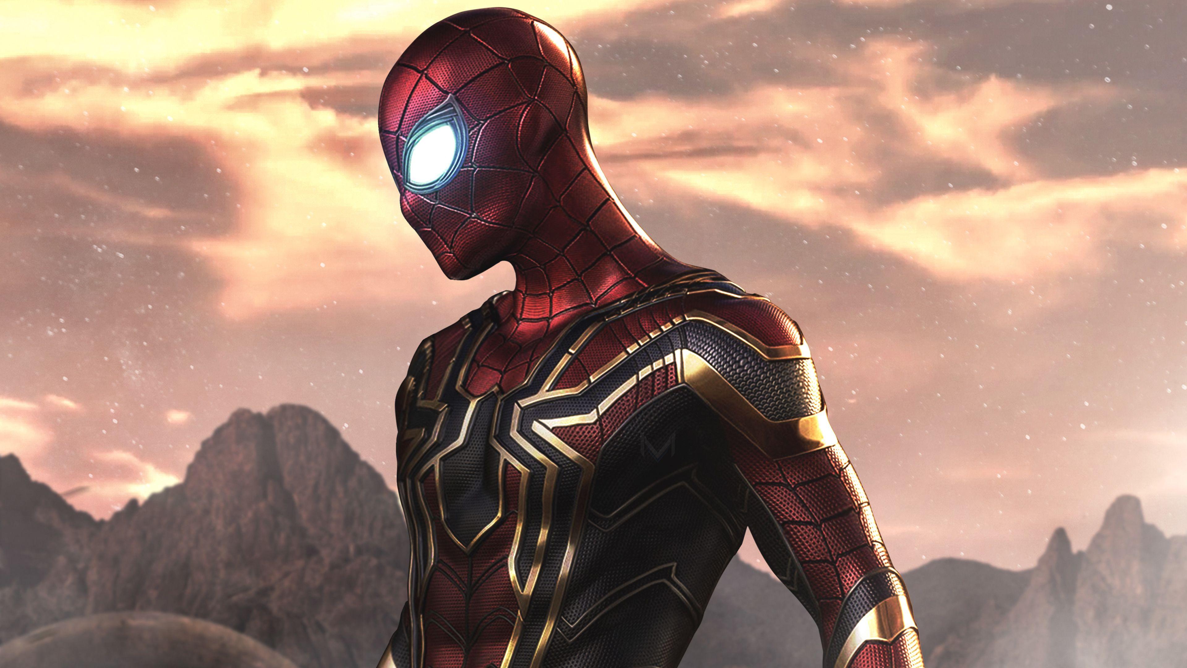 3840x2160 Tom Holland Spider Man Wallpaper