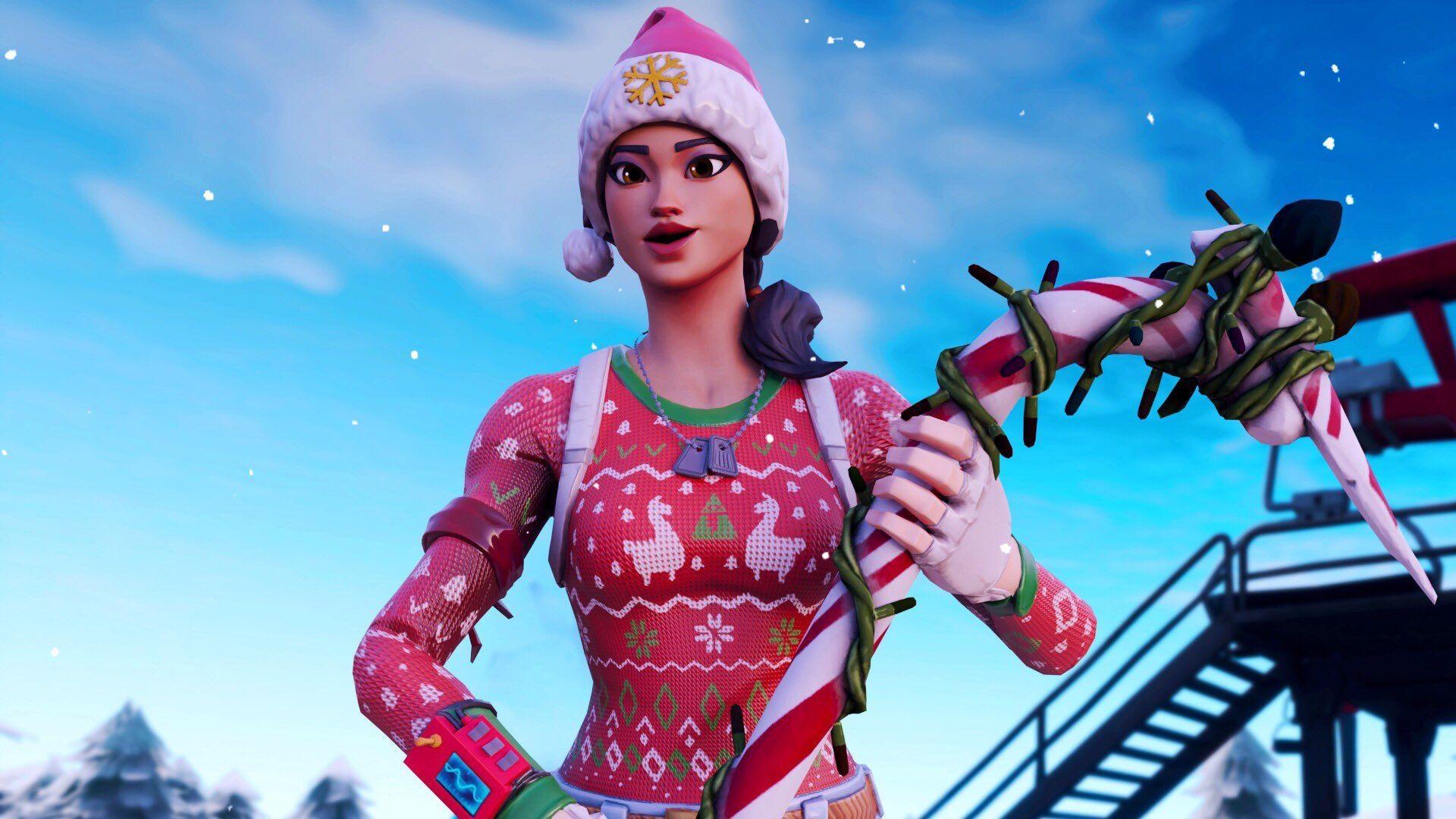 Fortnite Winter Wallpapers Top Free Fortnite Winter Backgrounds