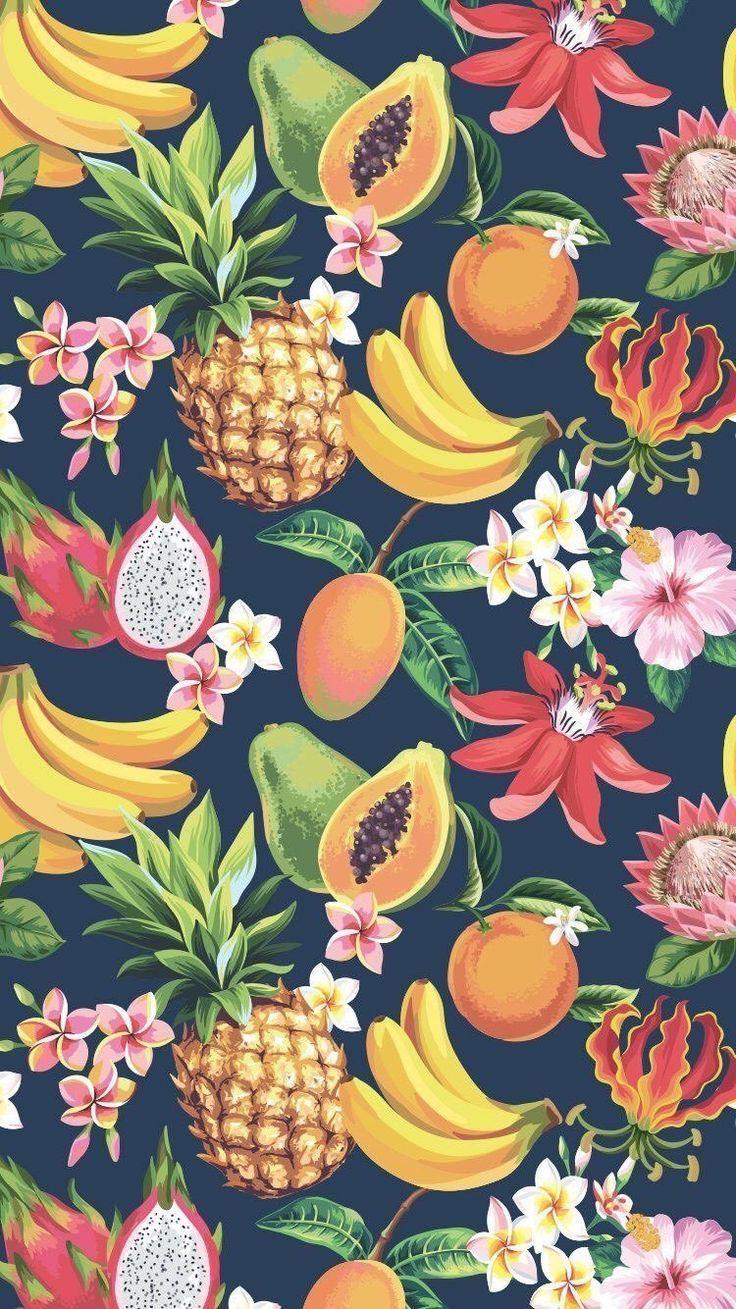 736x1309 Summer is finally here, celebrate with this tropical wallpaper