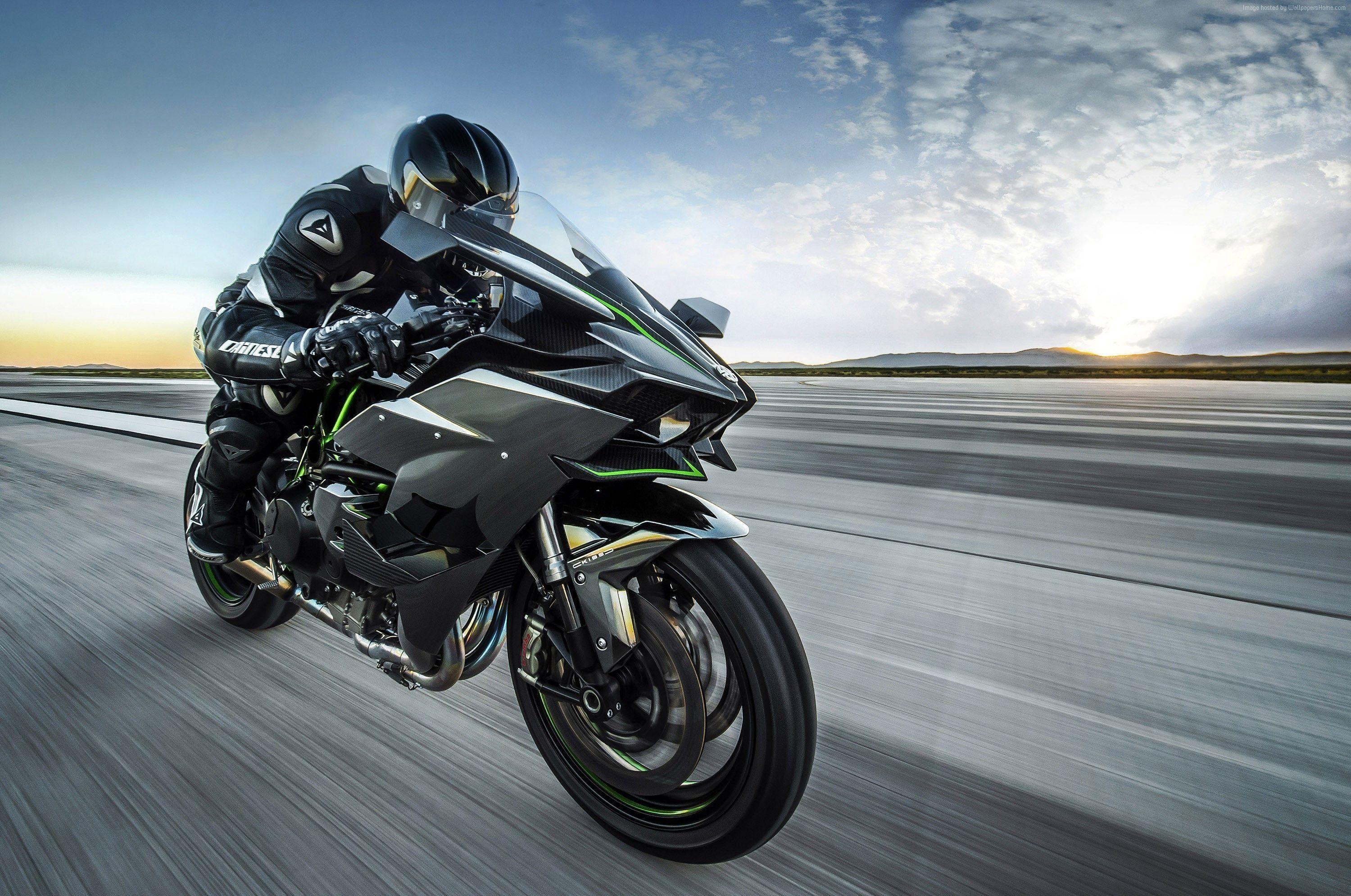 3000x1990 Kawasaki Ninja H2 Widescreen Wallpaper 64733 3000x1990px