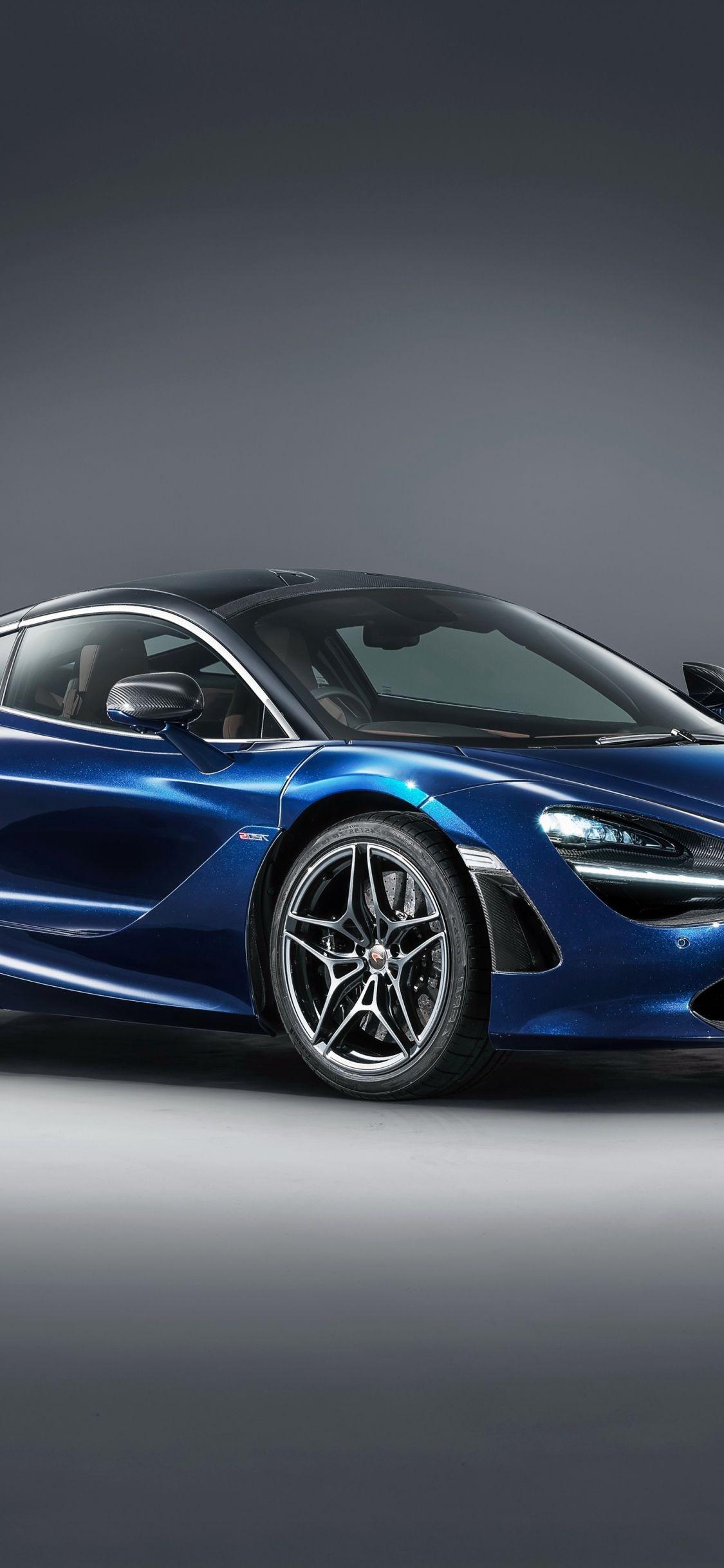 1125x2436 Download 1125x2436 wallpaper mclaren 570s spider, racing car, blue