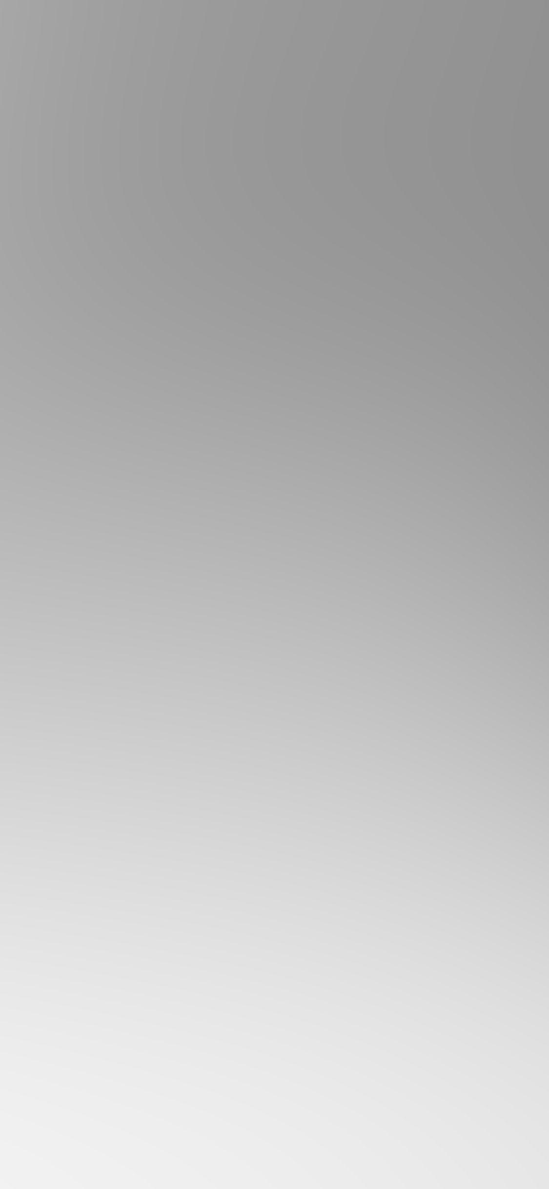 1125x2436 White Gray Gradation Blur