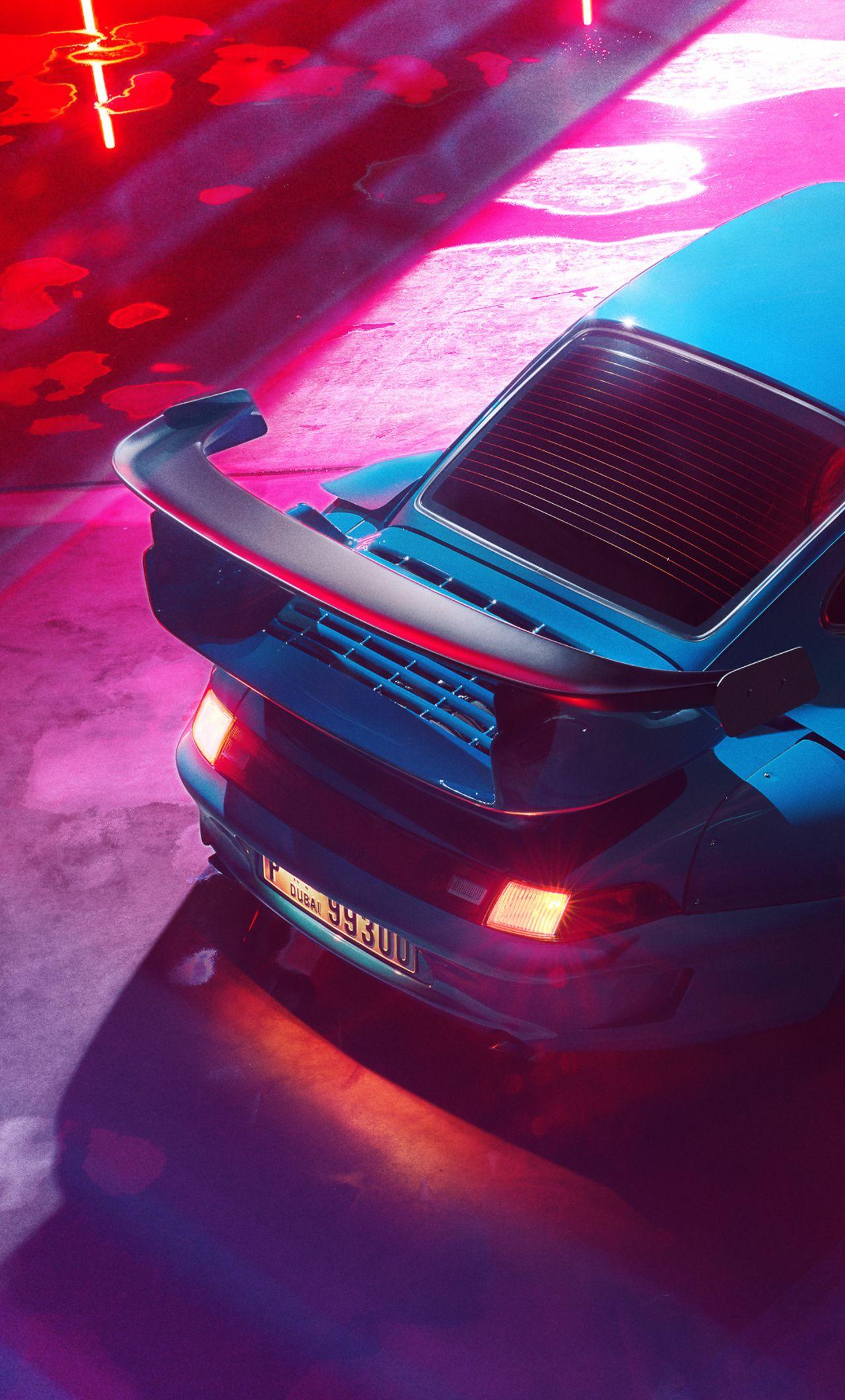 1280x2120 Porsche Blue Car 4k iPhone HD 4k Wallpaper, Image