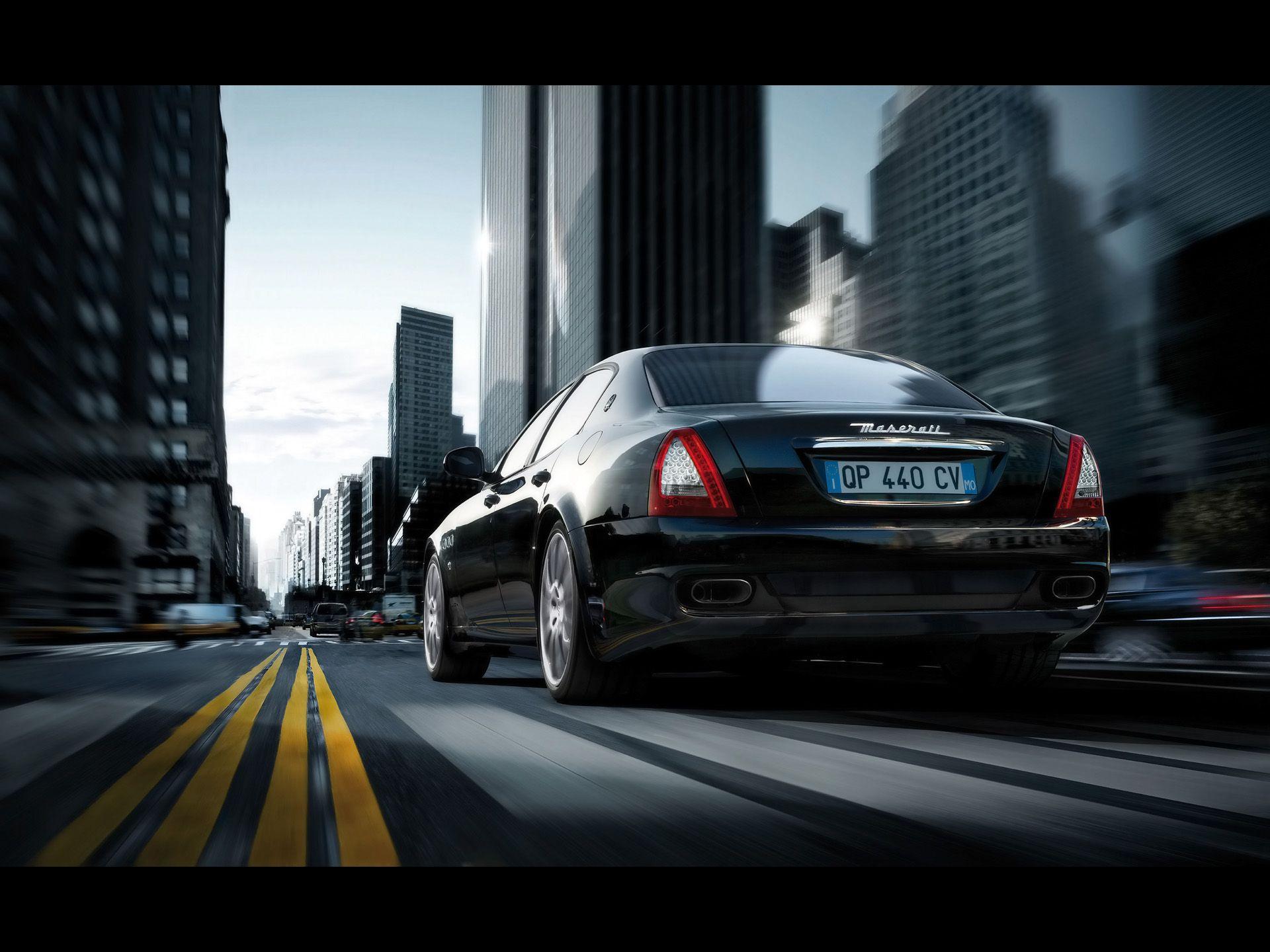 1920x1440 Maserati Quattroporte Sport GT S on the Road wallpaper. Maserati