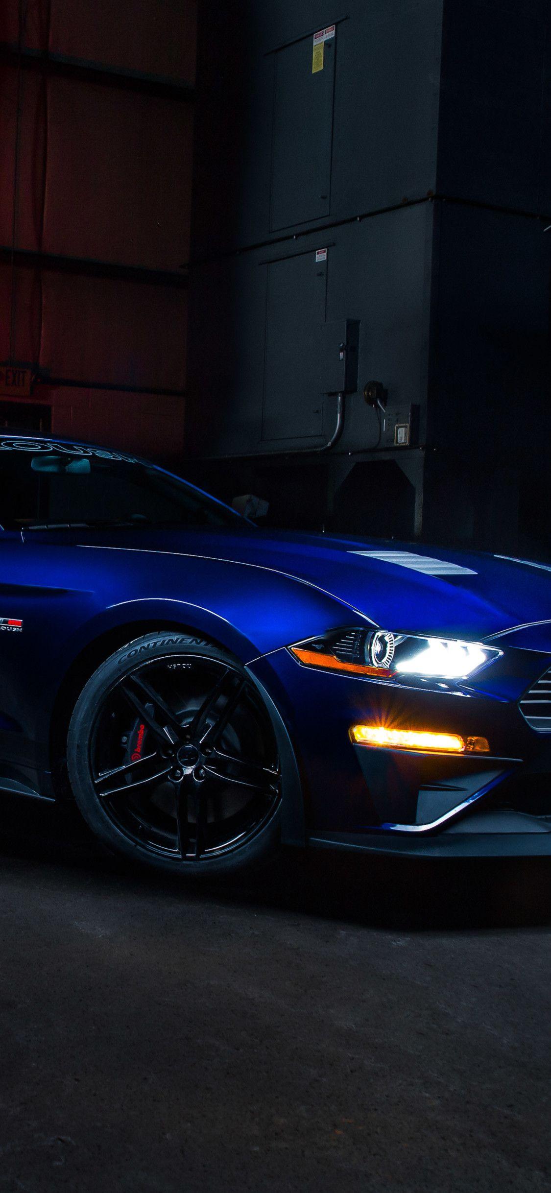 1125x2436 Roush RS2 Blue Car iPhone XS, iPhone iPhone X HD