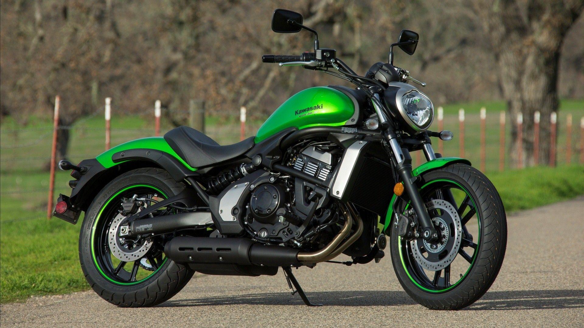 1920x1080 Kawasaki Vulcan S Bike on Road HD Wallpaper