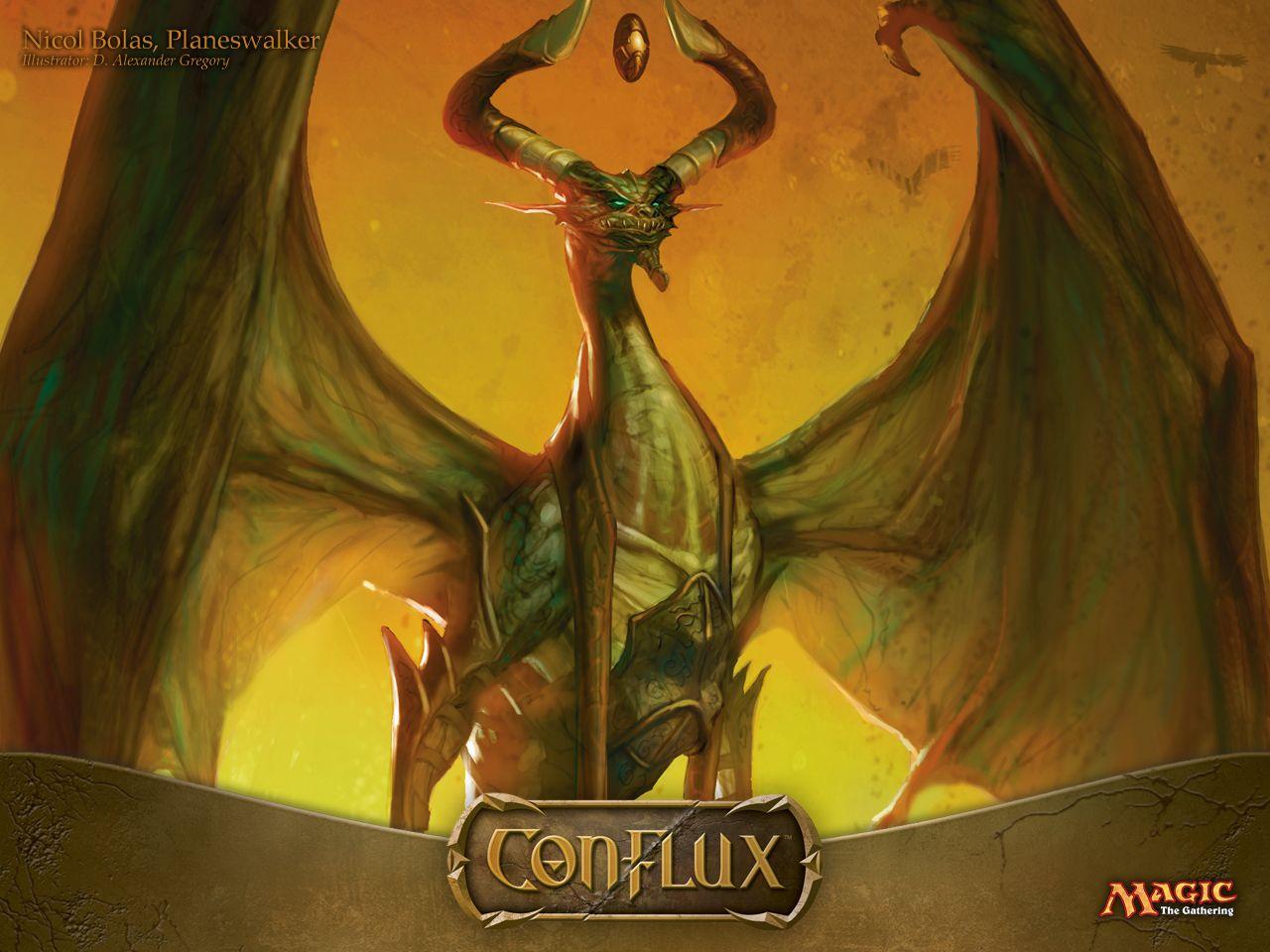 1280x960 Wallpaper Of The Week: Akroma Lord Of The Pit And Nicol Bolas