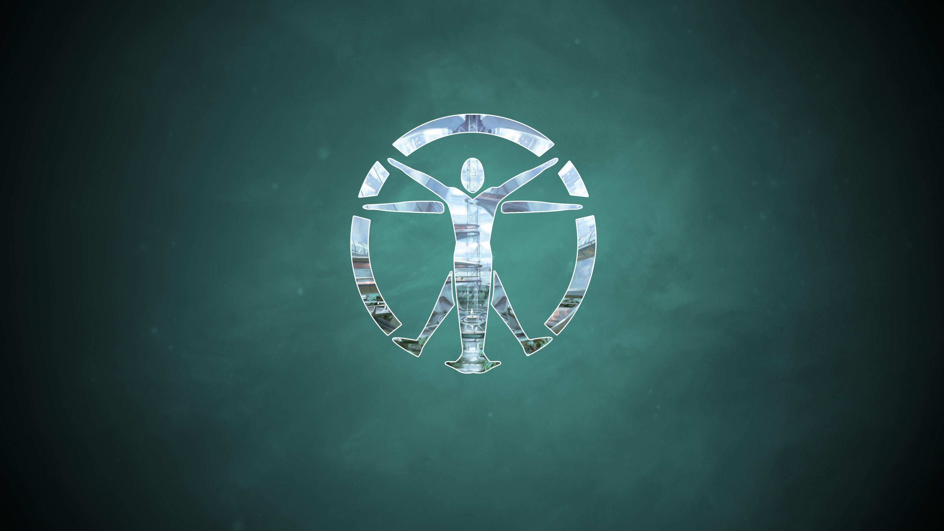3840x2160 The Institute 4K Logo Wallpaper. The Brotherhood of Steel
