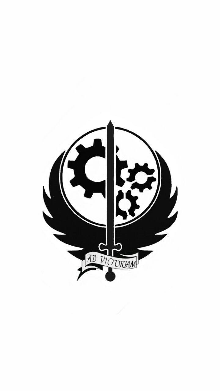 720x1280 Brotherhood Of Steel Wallpaper Imgur Desktop Background
