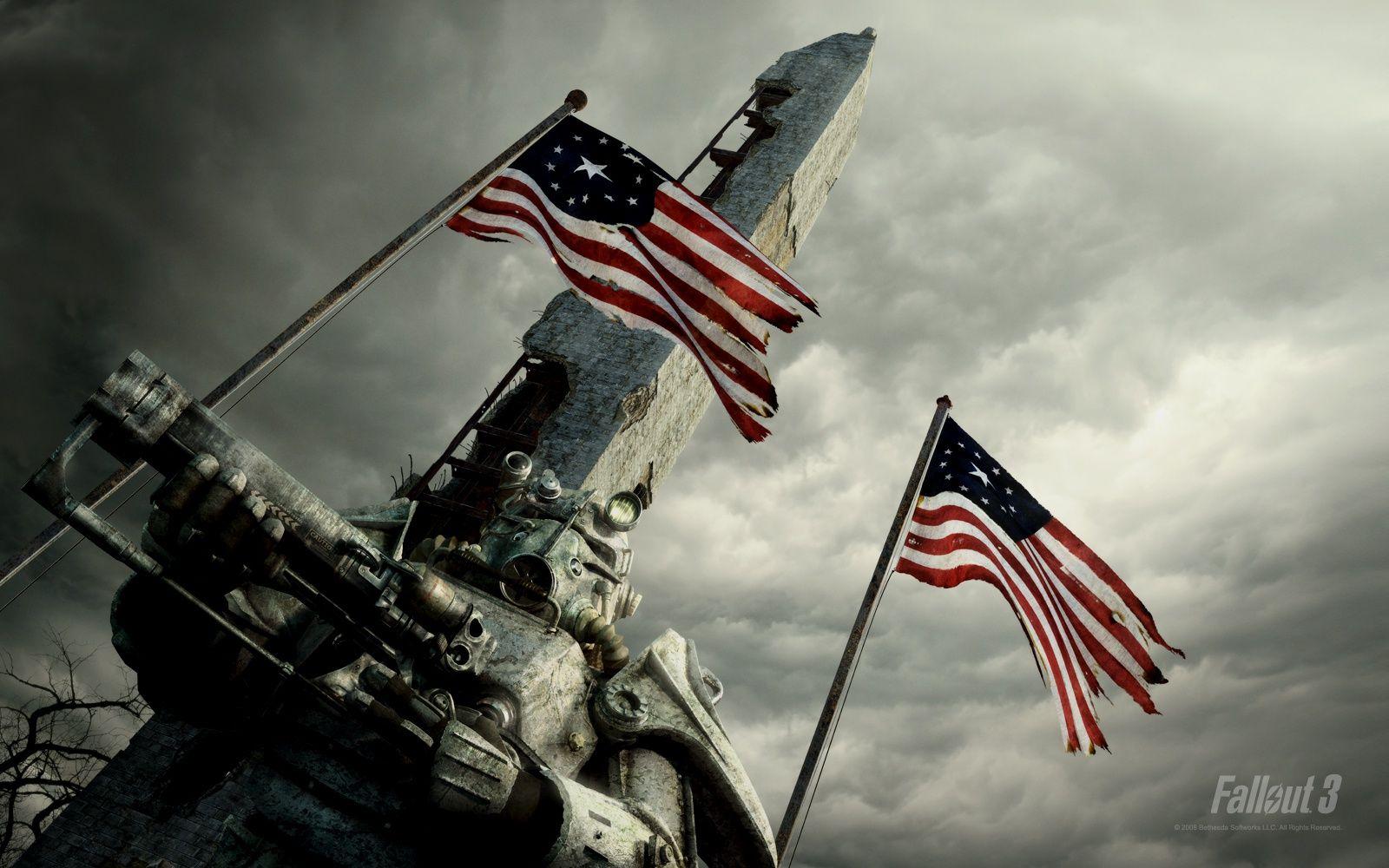 1600x1000 Central Wallpaper: Fallout 3 Brotherhood of Steel HD Wallpaper
