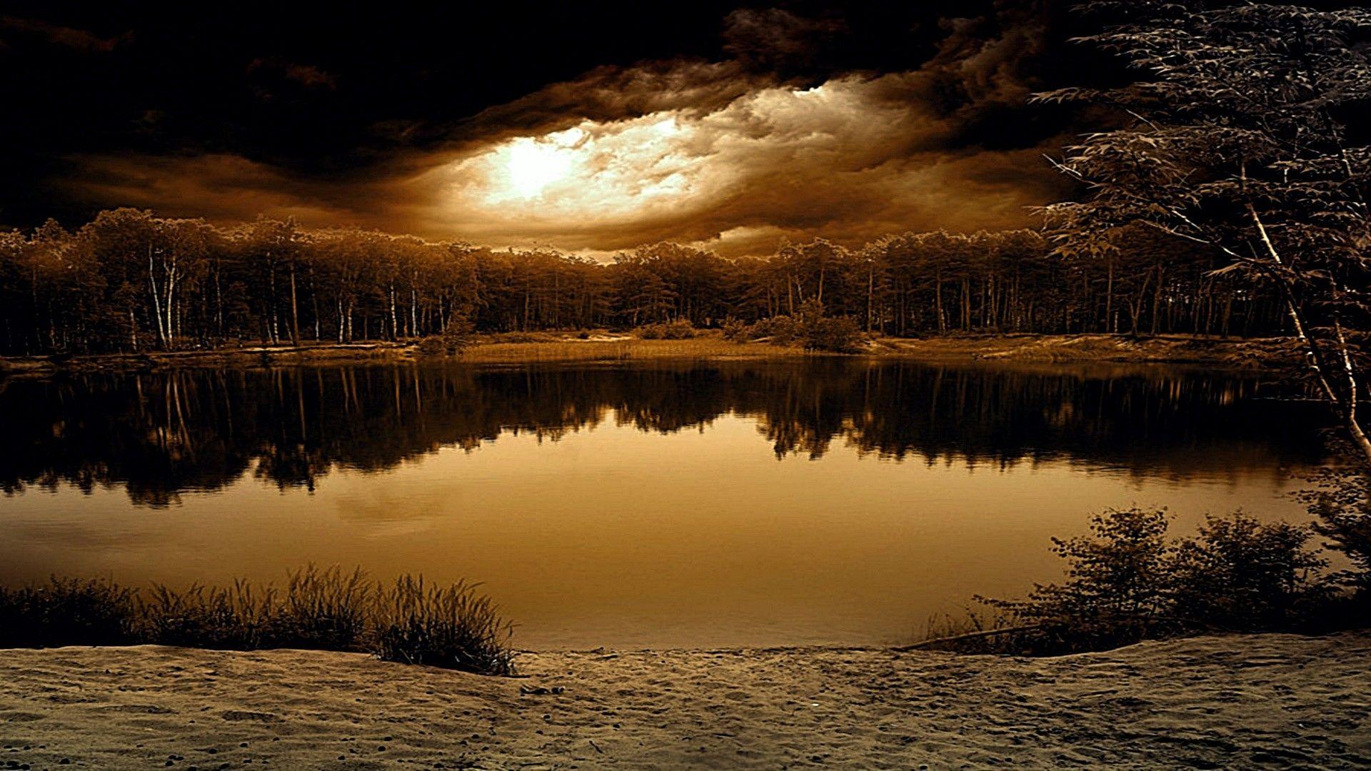 Dark Lake Wallpapers Top Free Dark Lake Backgrounds WallpaperAccess