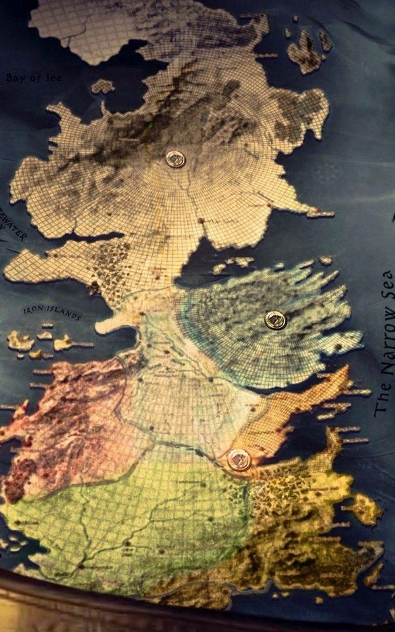 800x1280 Free download Game of Thrones Map iPhone Wallpaper 2019 3D iPhone