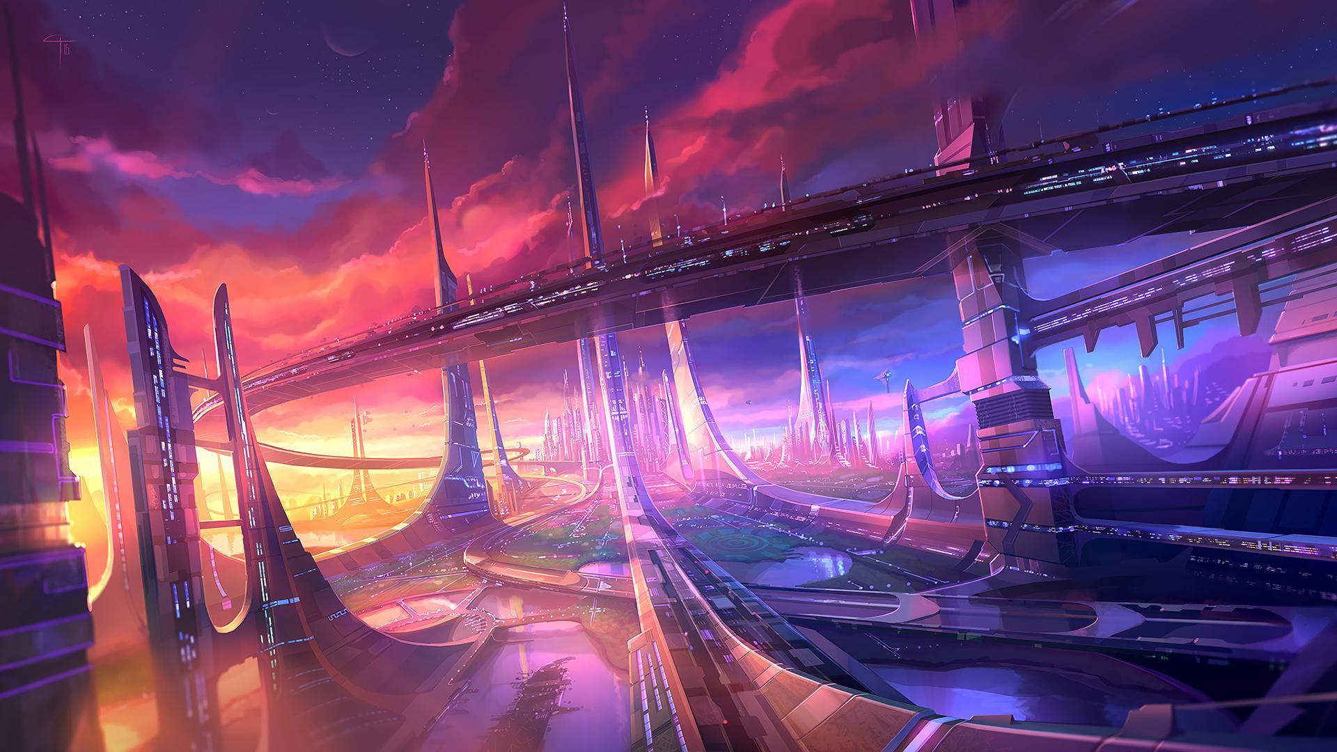 1920x1080 Futuristic City [1920x1080]