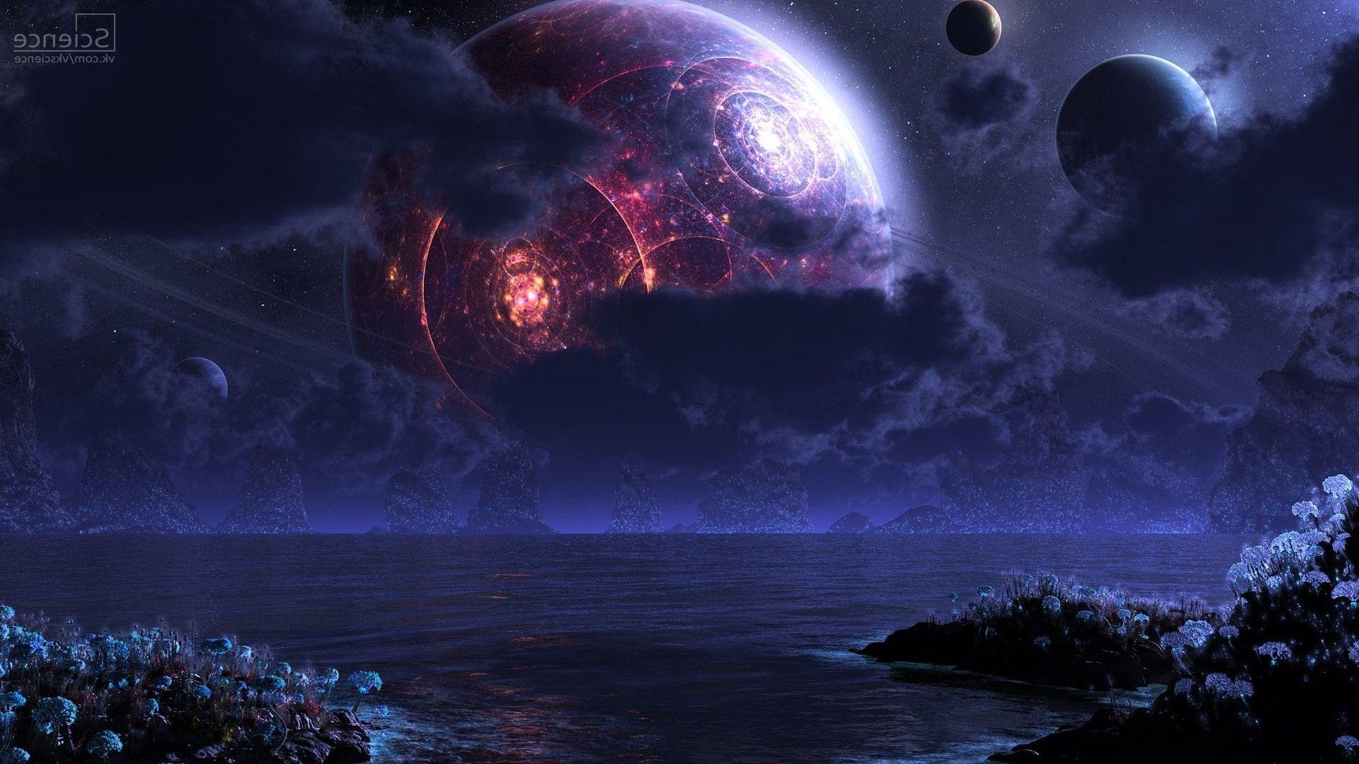 1920x1080 Futuristic Background