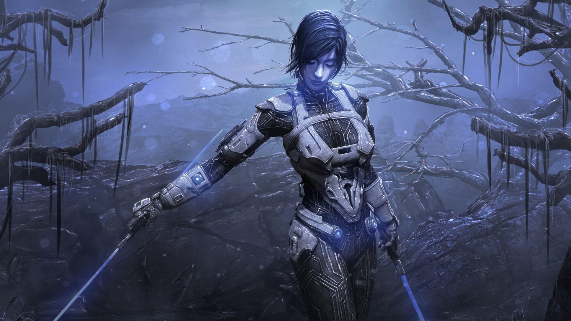 1920x1080 Futuristic Cyborg 1080P Laptop Full HD Wallpaper, HD