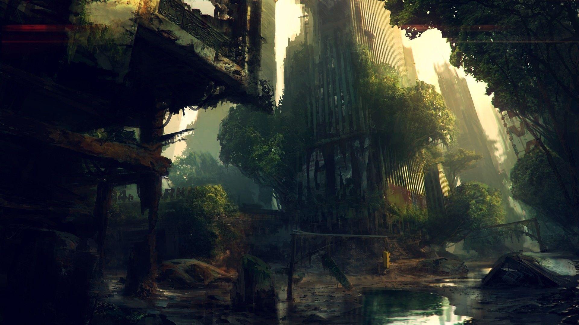 1920x1080 Futuristic City HD Wallpaperx1080