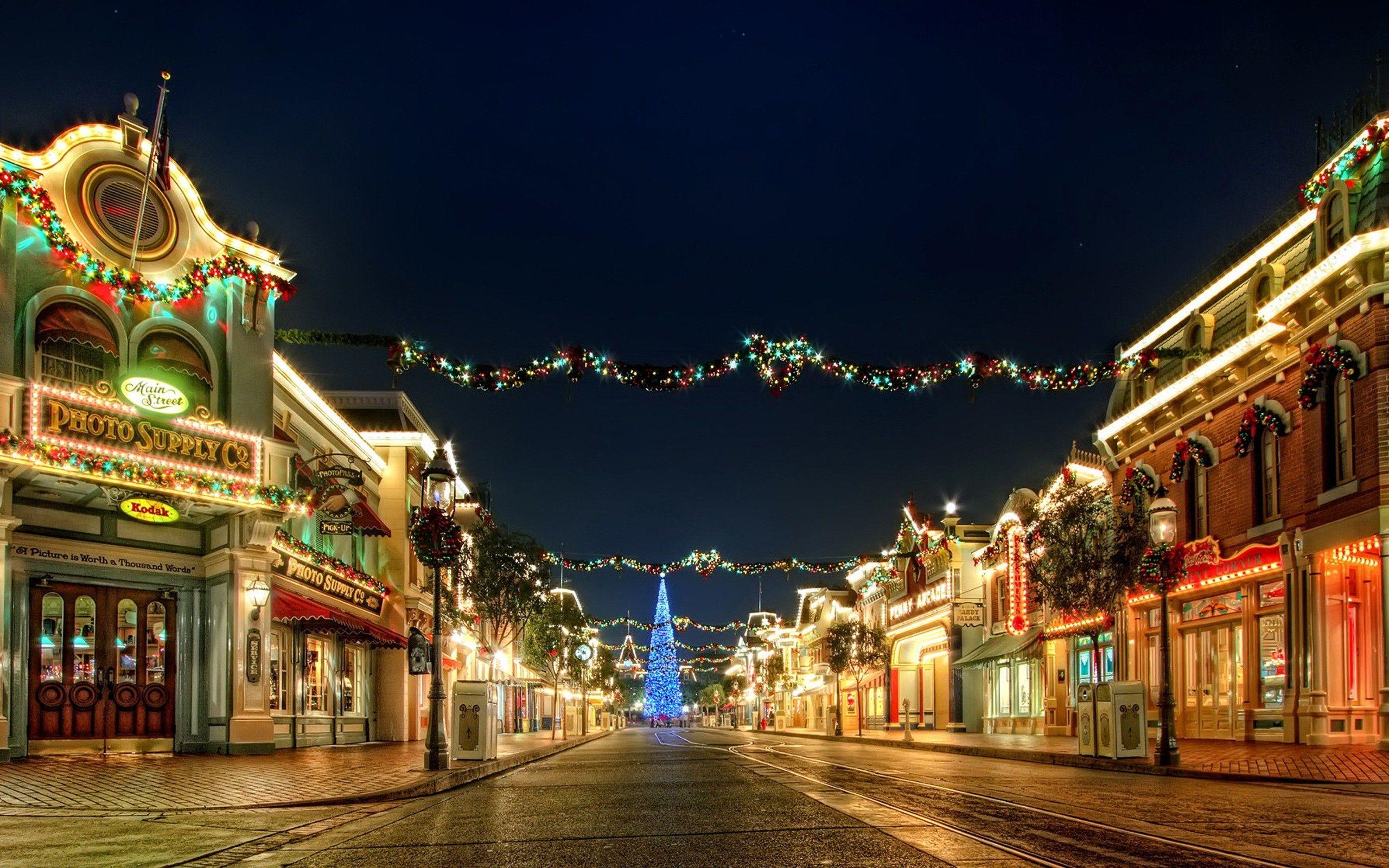 2560x1600 Disney Christmas Wallpaper