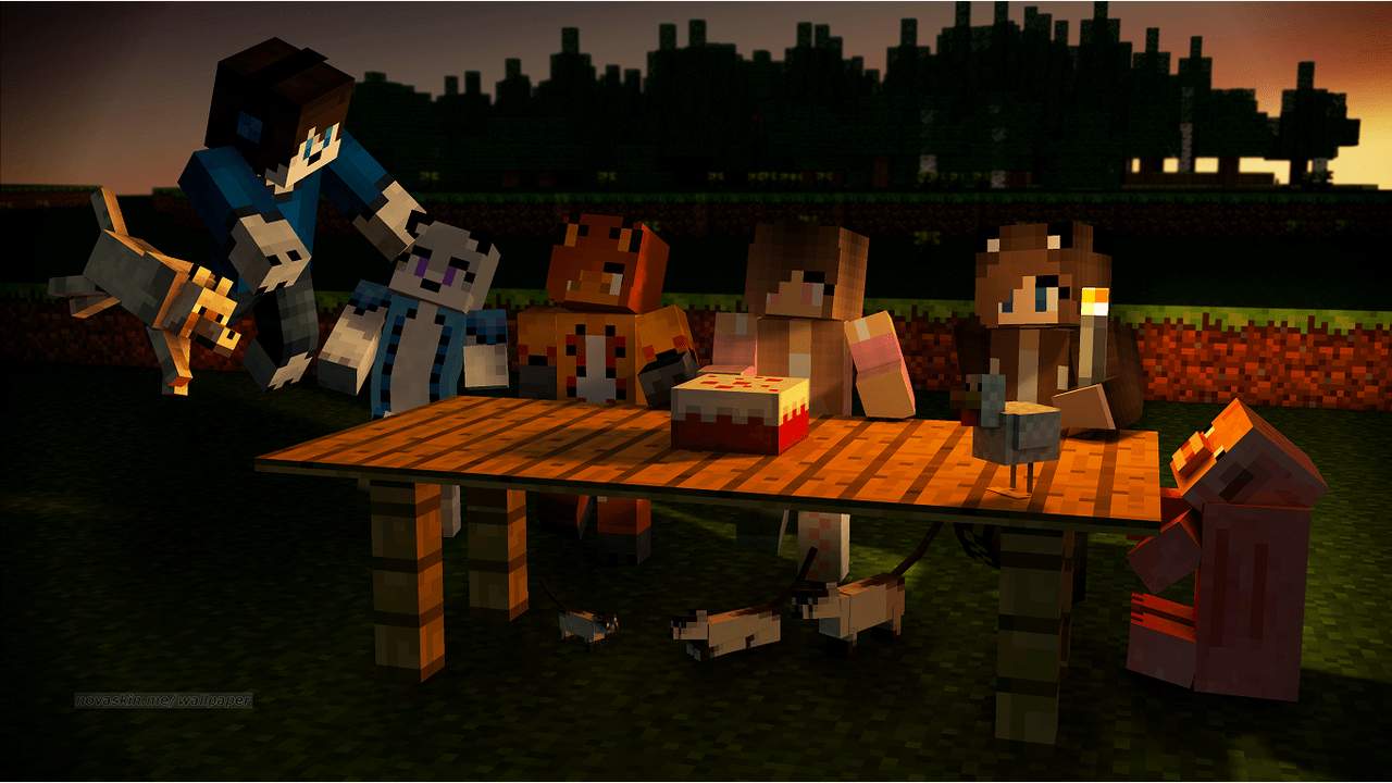 1280x720 Nova Skin Minecraft Wallpaper High Quality