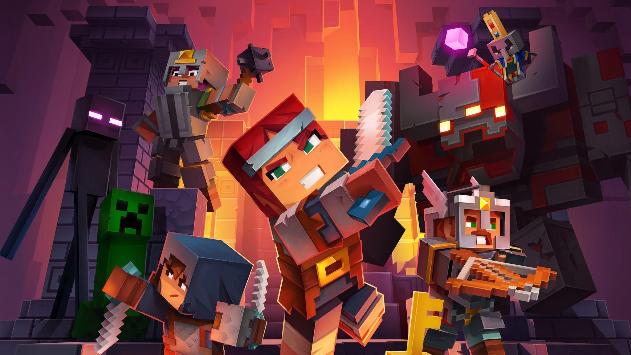 2048x1152 Minecraft Wallpaper Dungeons Wallpaper