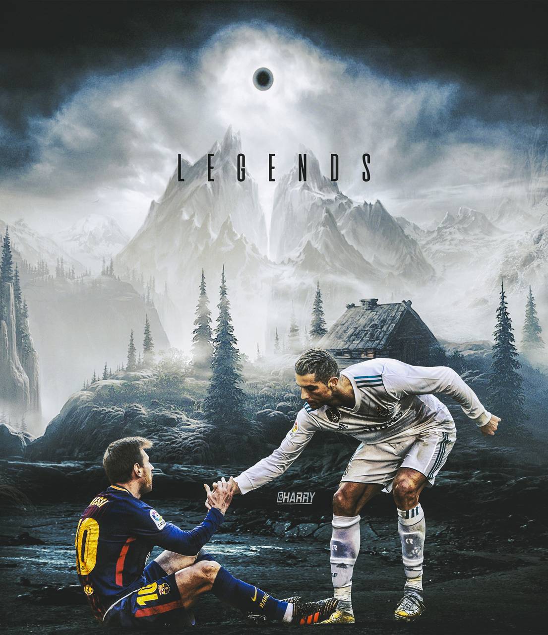 1105x1280 Ronaldo Messi wallpaper