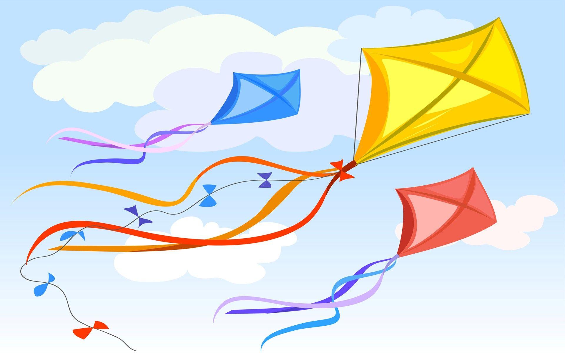 1920x1200 Free download Happy Uttrayan Kites HD Laptop Desktop Wallpaper