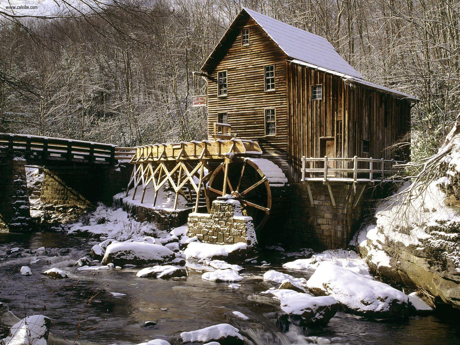 1600x1200 WV Winter Wallpaper, 0.61 Mb