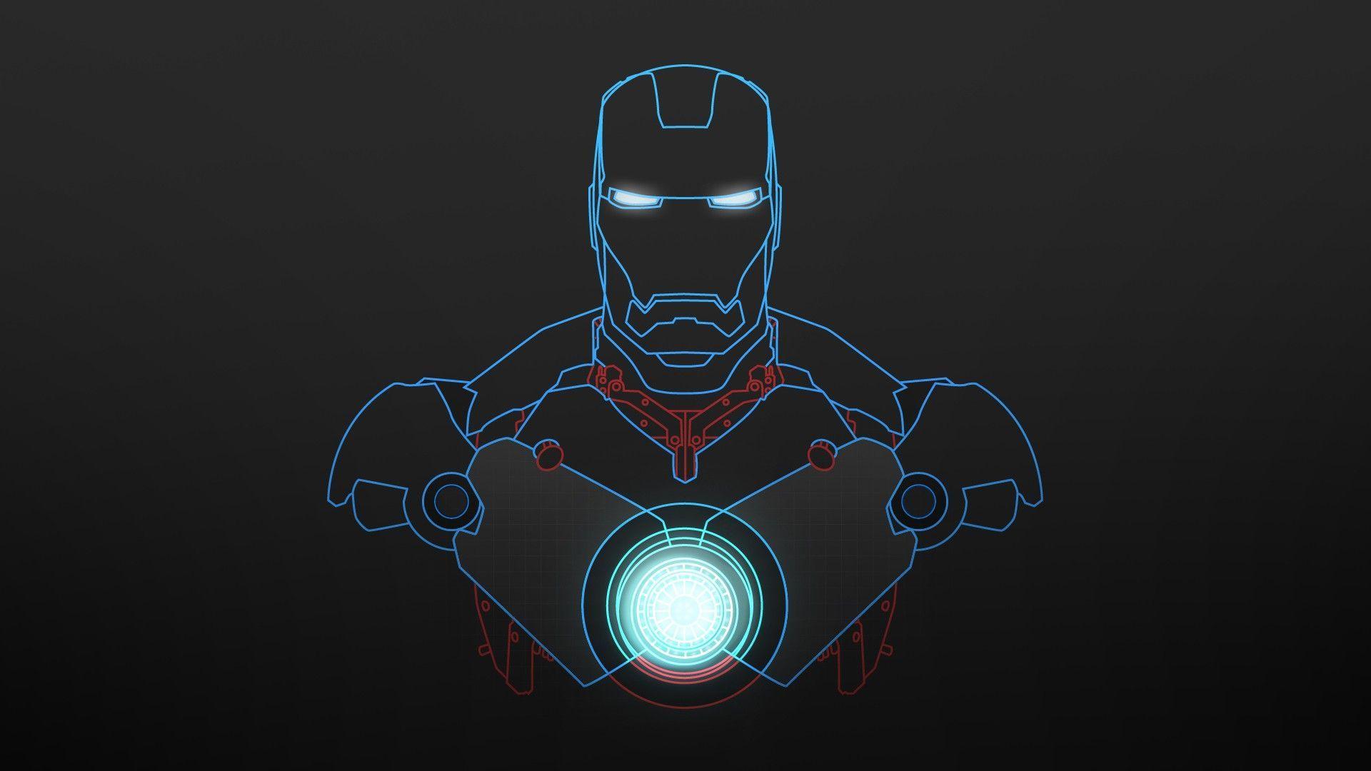 Blue Iron Man Wallpapers - Top Free Blue Iron Man Backgrounds