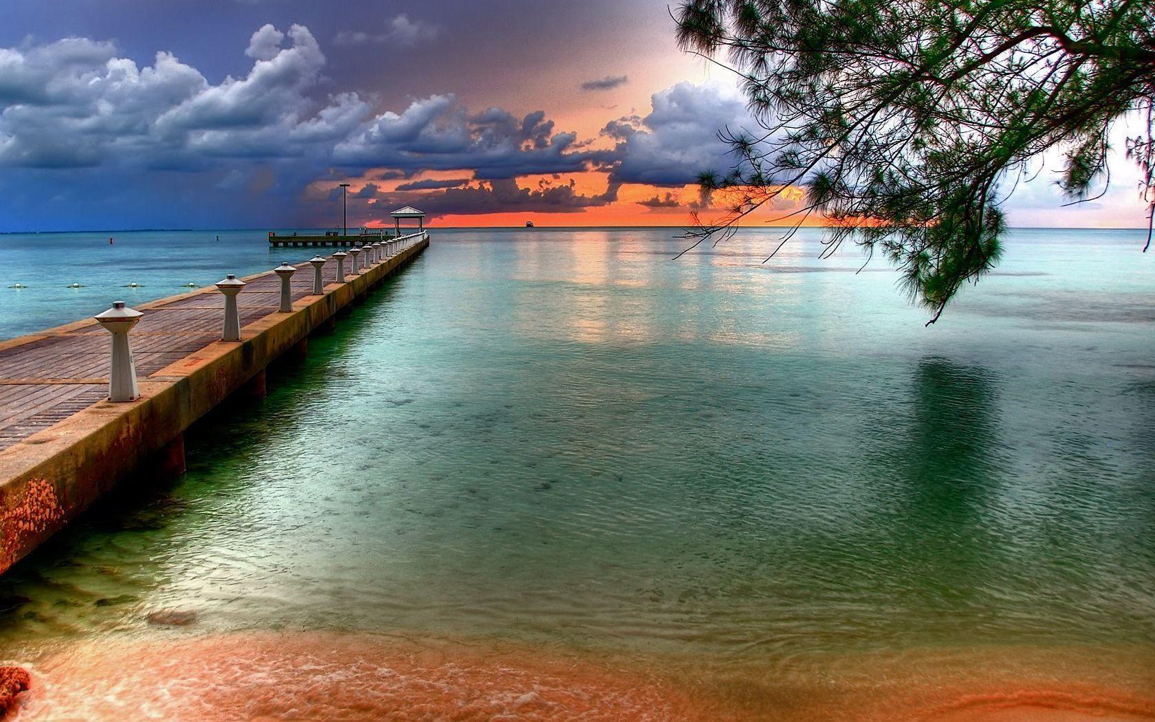 1680x1050 Boardwalk In Key West Florida Widescreen Wallpaper. Wide