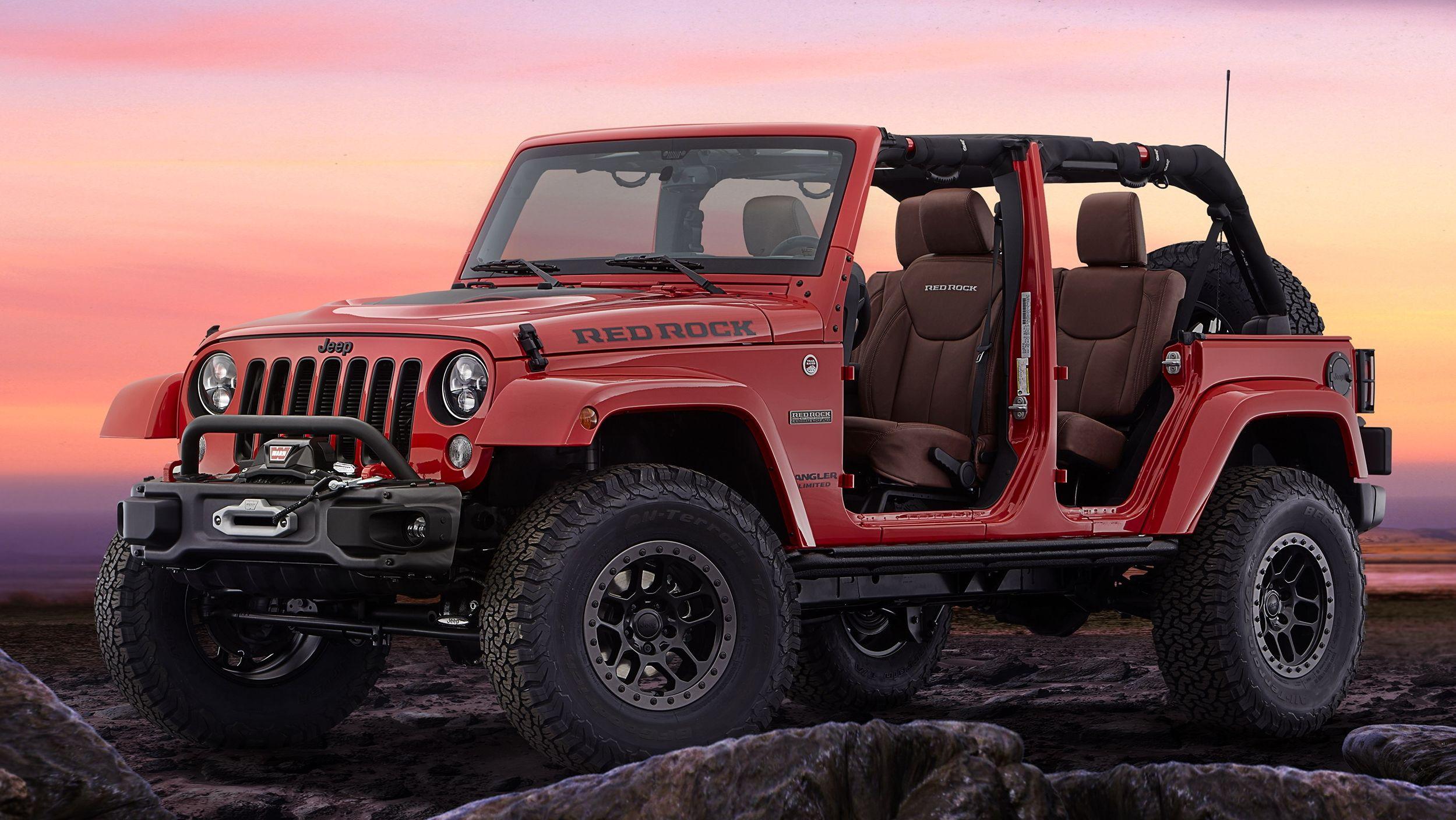 17+ Red And Black Jeep Wrangler Wallpaper full HD