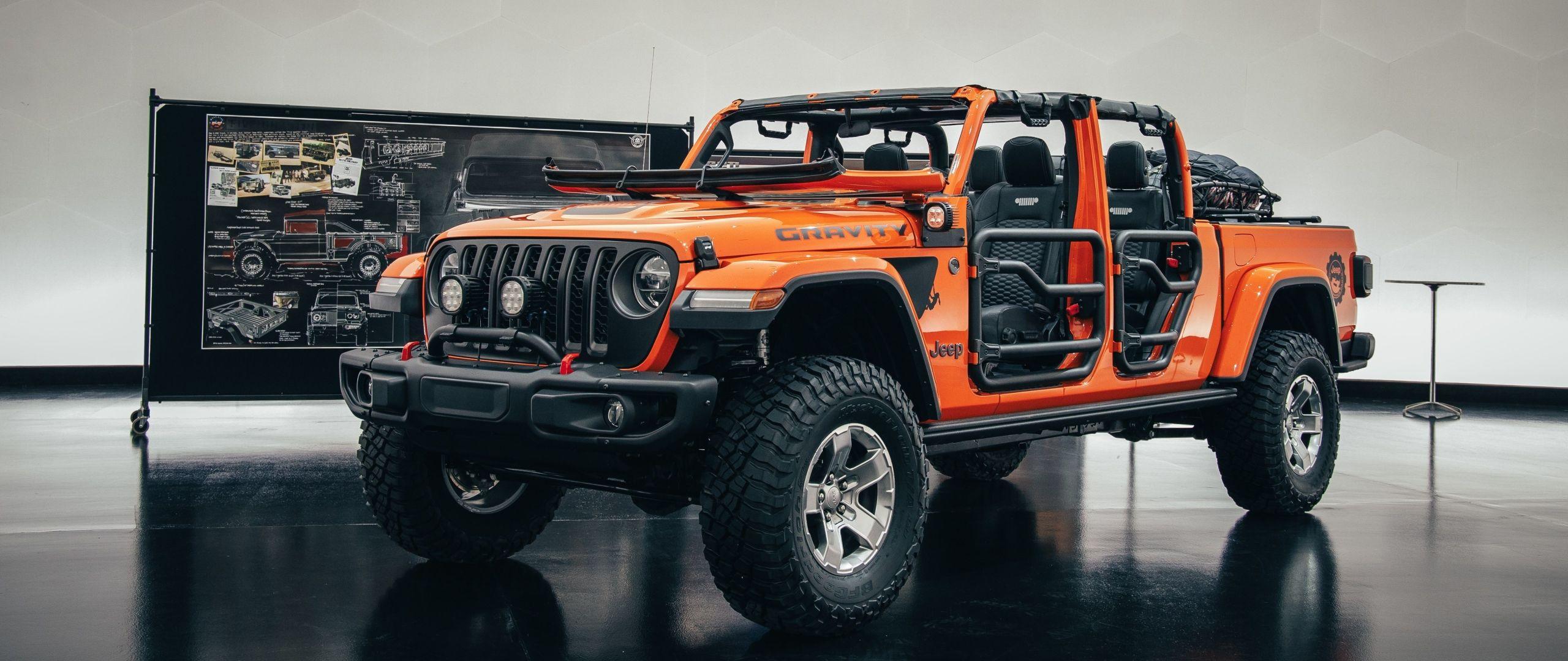 2560x1080 Jeep Gladiator Gravity 2560x1080 Resolution Wallpaper
