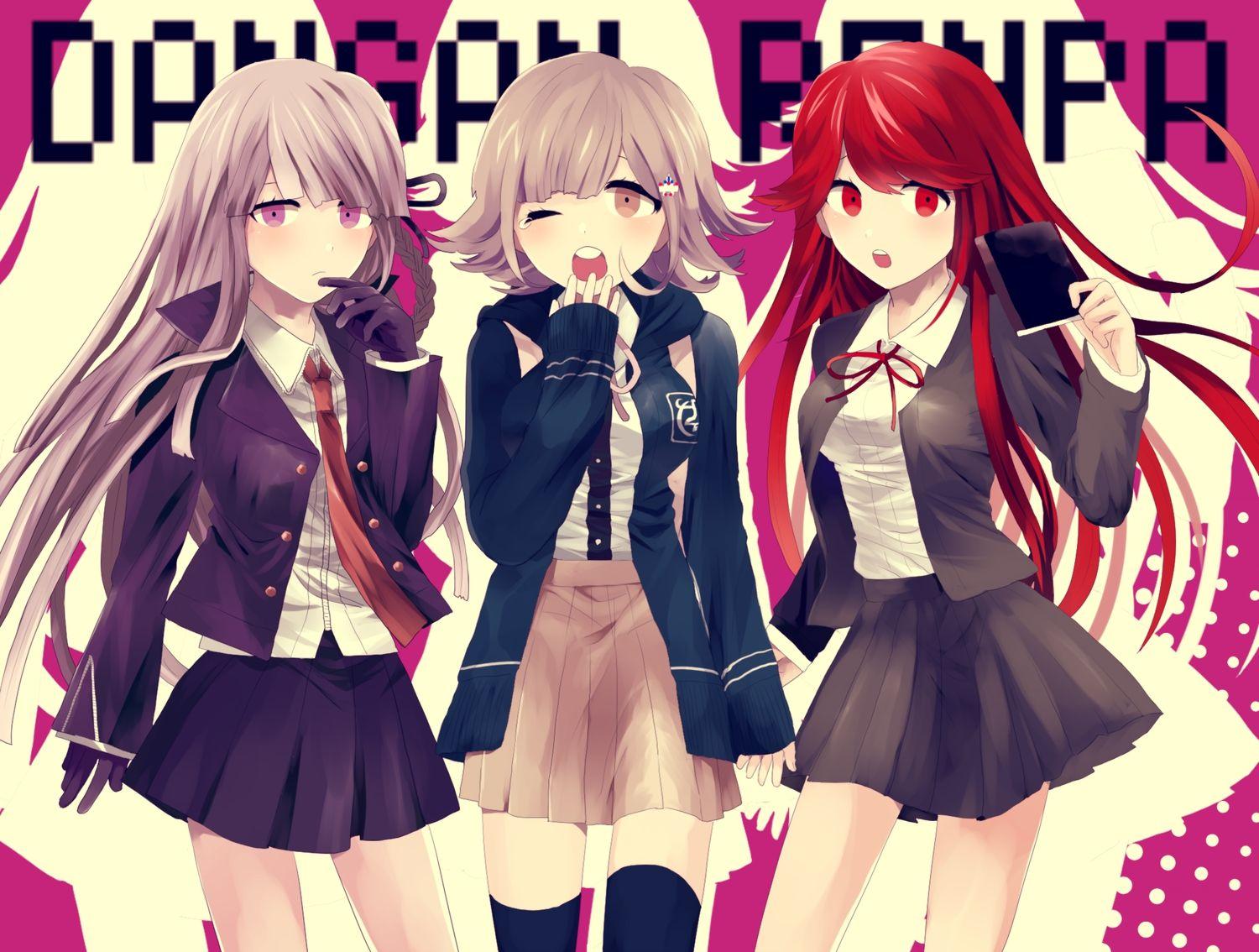 1500x1134 Dangan Ronpa Dangan Ronpa 2 Kirigiri Kyouko Minota7 Nanami Chiaki