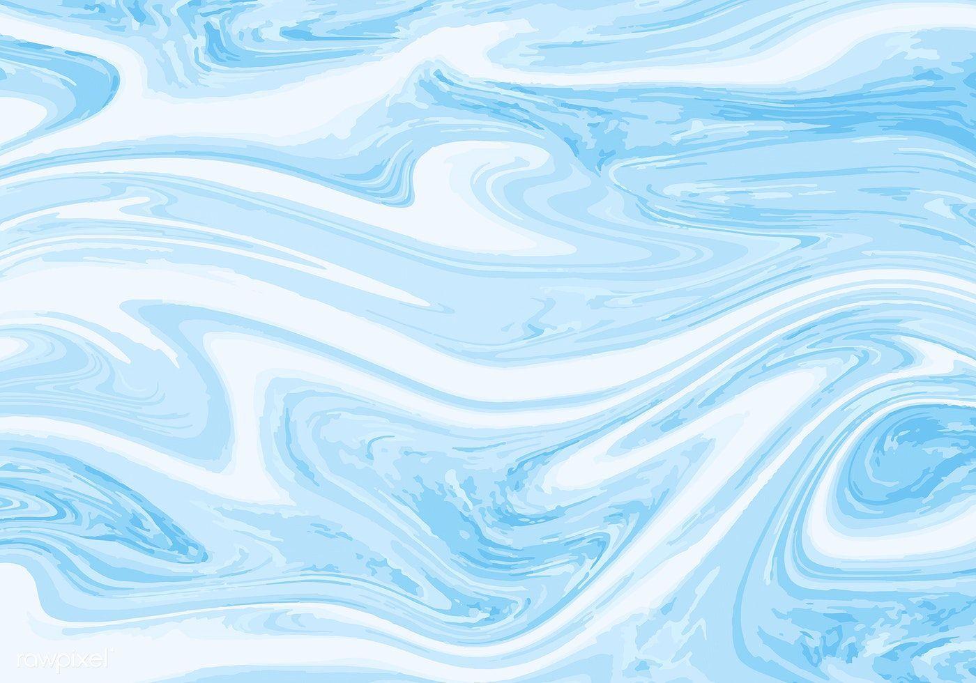1400x980 Marble abstract blue and white paint texture background vector