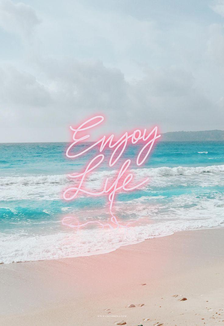 enjoy life quotes wallpapers