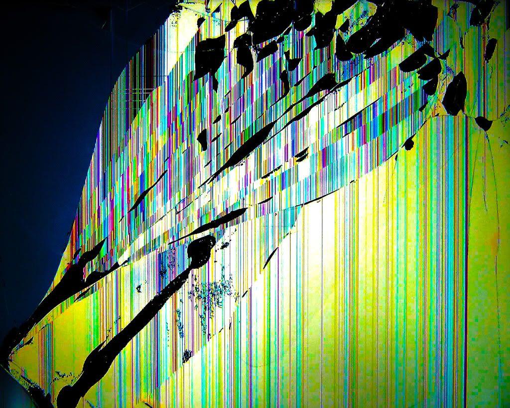 1024x819 Broken Pc Screen Wallpaper