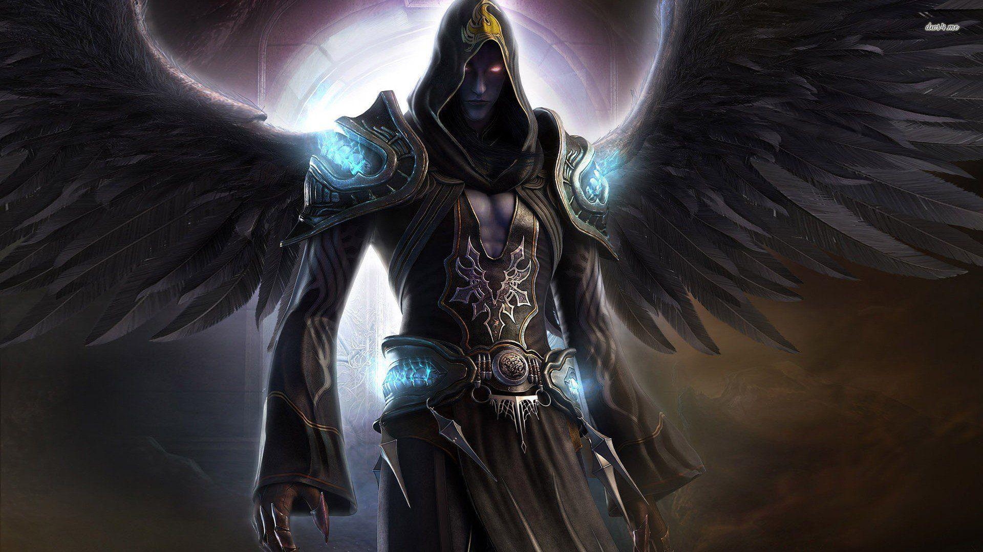 1920x1080 Free Grim Reaper With Wings Wallpaper Mobile