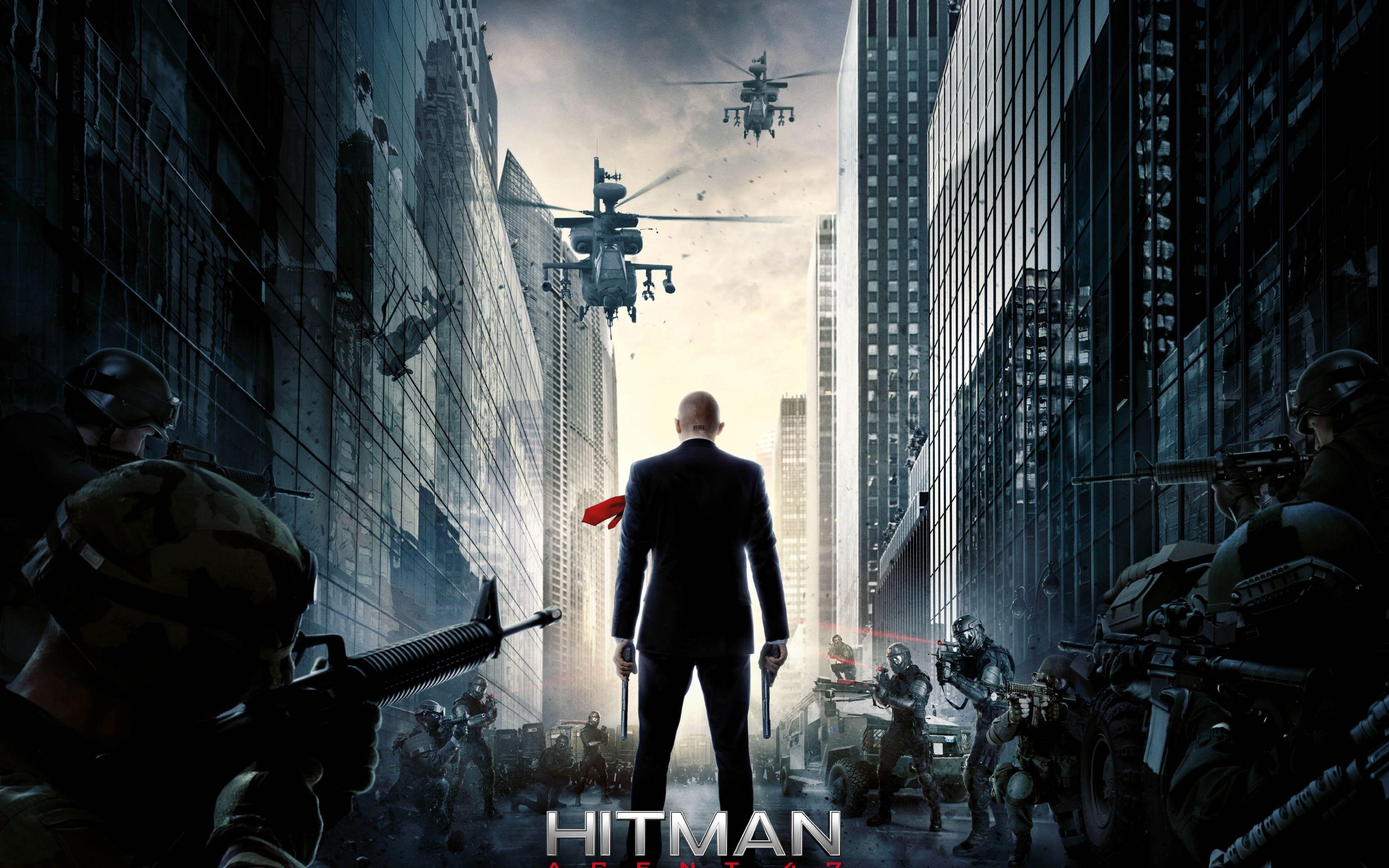 3840x2400 Agent Assassin, Wallpaper Ultra HD Hitman